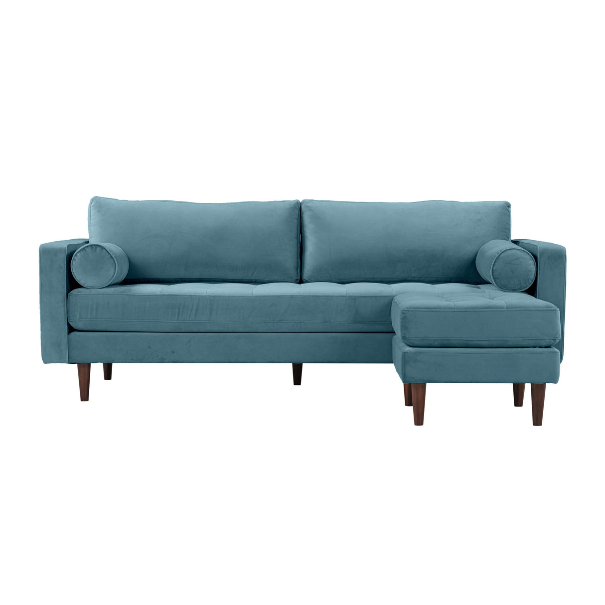Cave Velvet Sectional by TOV Furniture at Eve Furniture