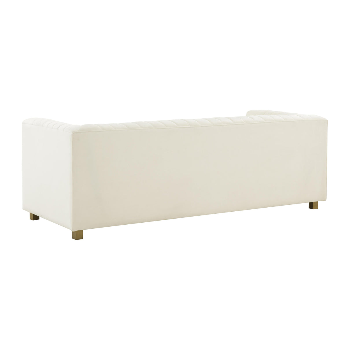 Wafa Cream Velvet Sofa by Inspire Me! Home Decor by TOV Furniture at Eve Furniture