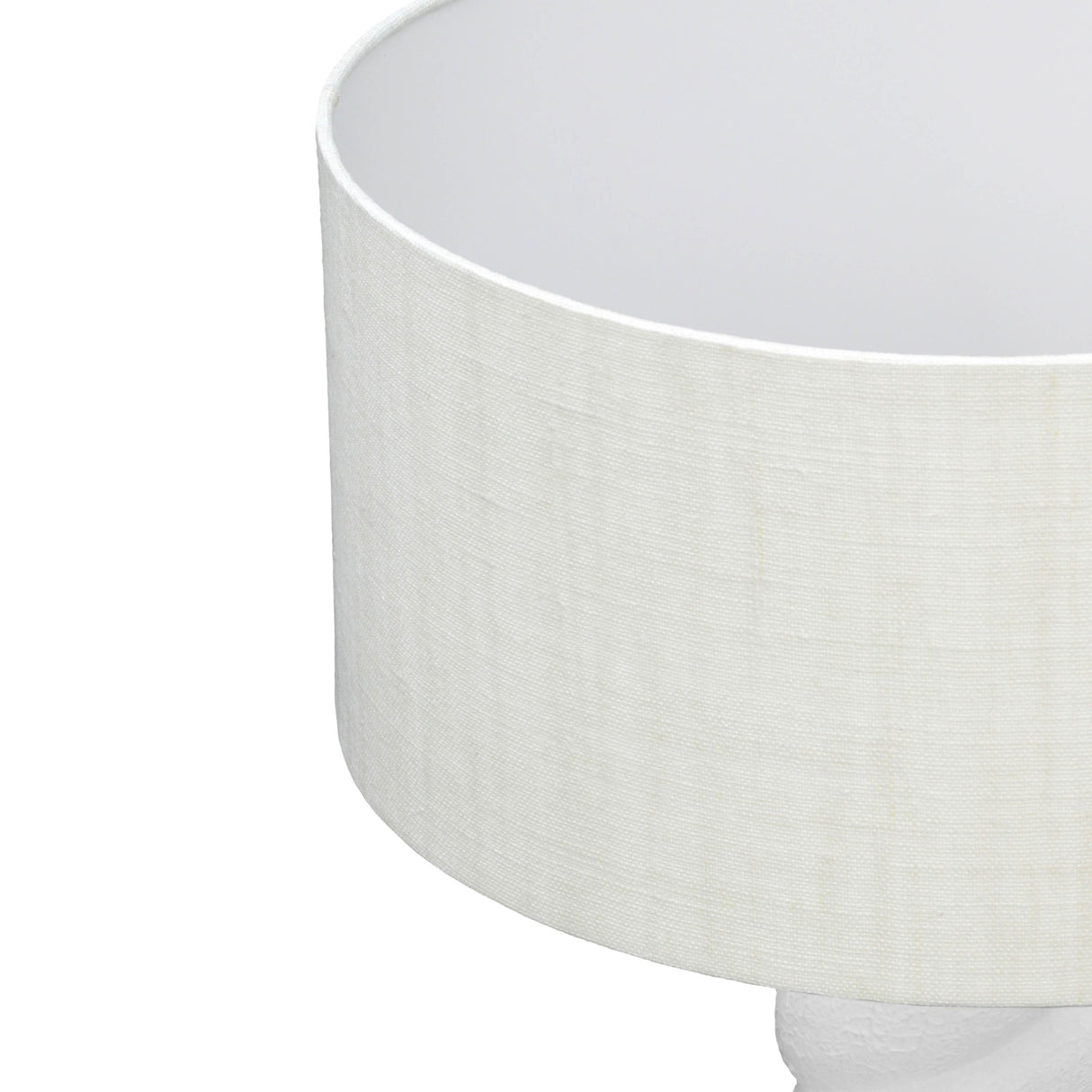 Rapunzel White and Cream Table Lamp by TOV Furniture at Eve Furniture