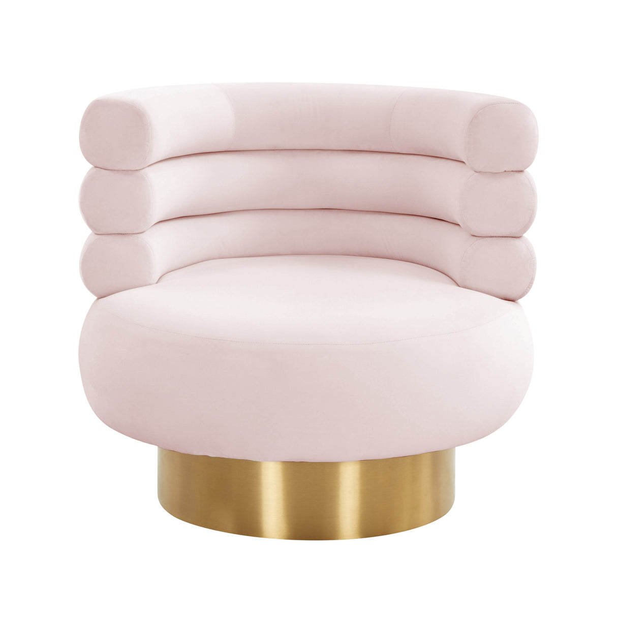 Naomi Velvet Swivel Chair by TOV Furniture at Eve Furniture