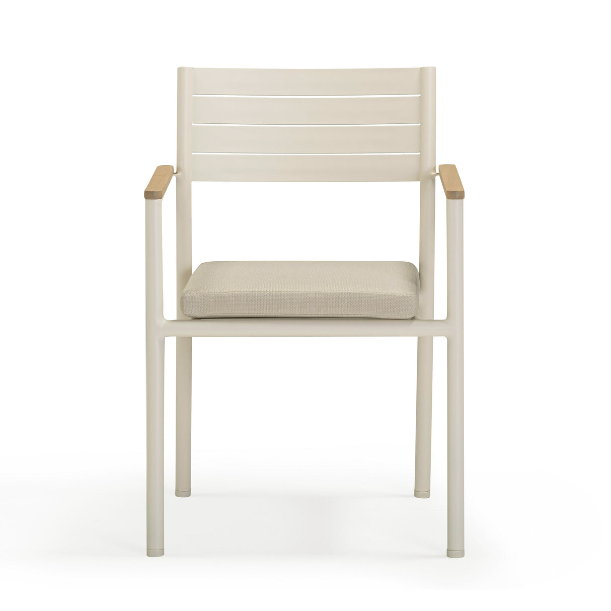 Sardinia Cream Outdoor Dining Chair - Set of 2 by TOV Furniture at Eve Furniture