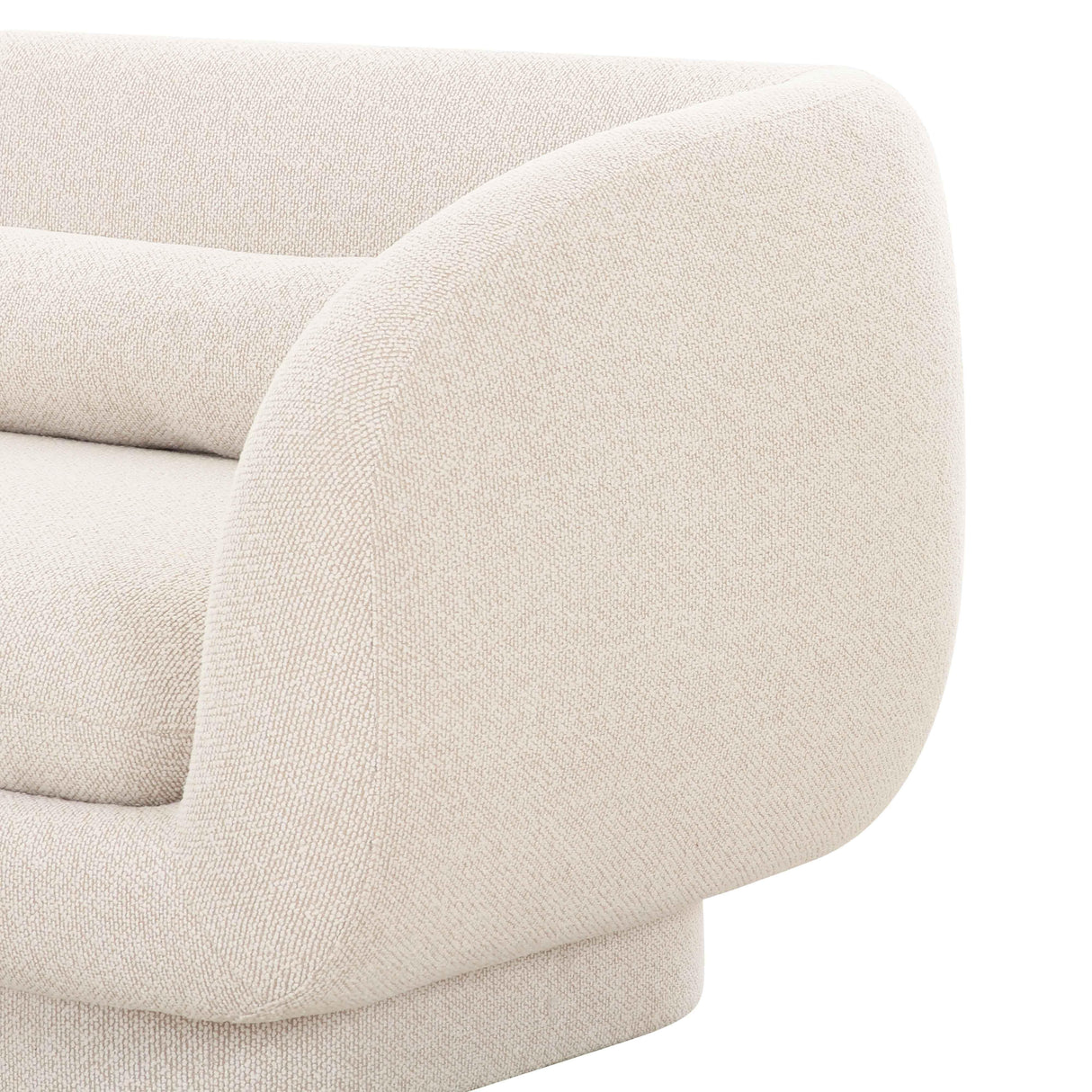 Simone Cream Boucle Sofa by TOV Furniture at Eve Furniture