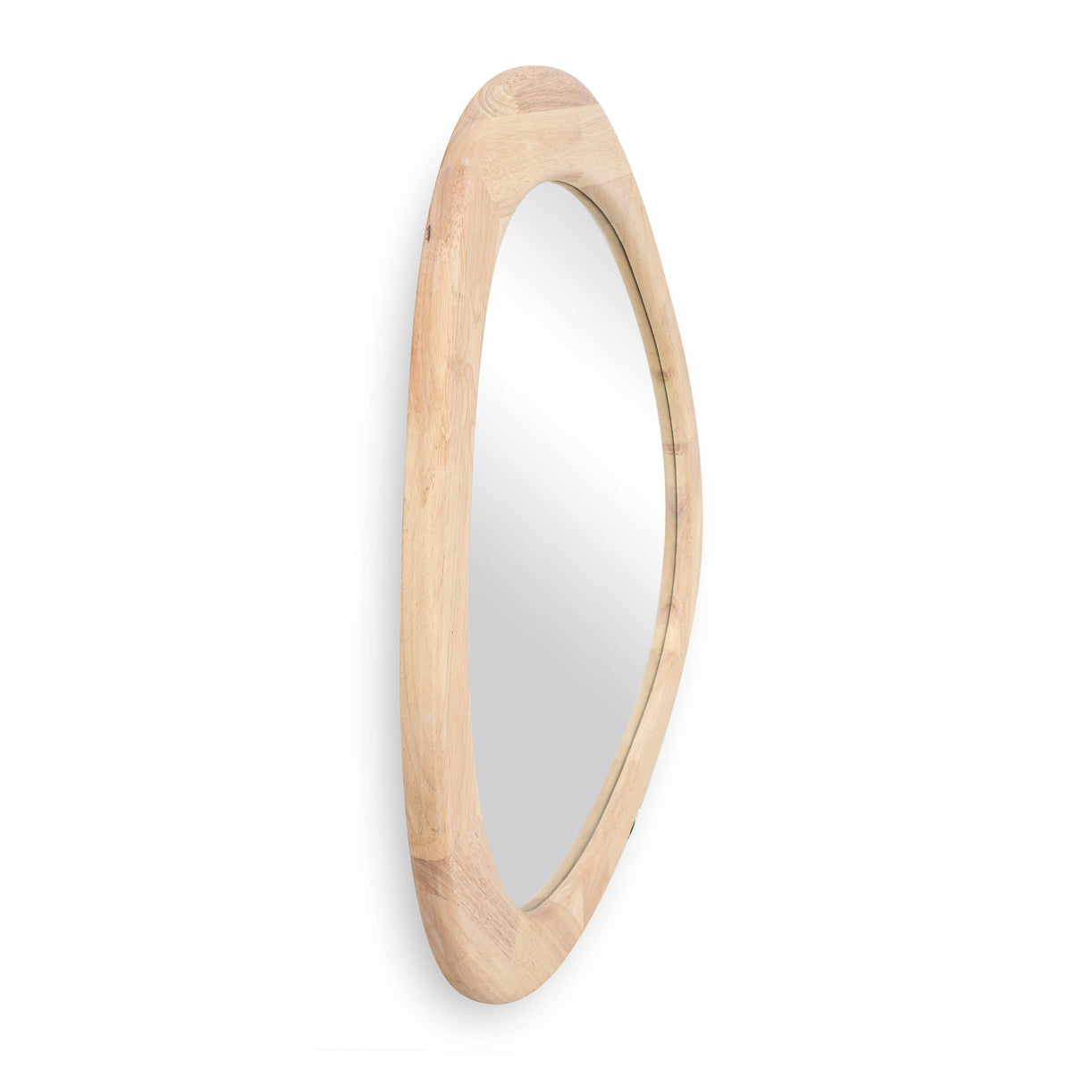 Klaryss Natural Wood Triangular Mirror by TOV Furniture at Eve Furniture