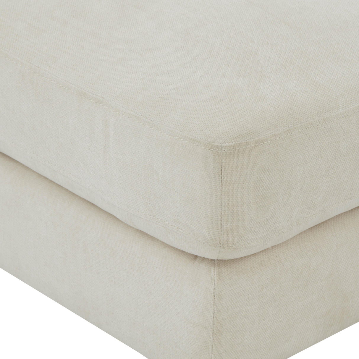 Serena Velvet Ottoman by TOV Furniture at Eve Furniture