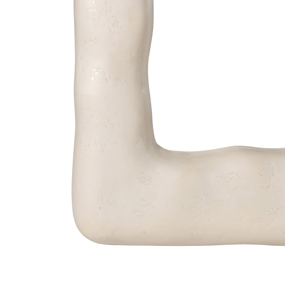 Kaia Cream Textured Small Floor Mirror by TOV Furniture at Eve Furniture