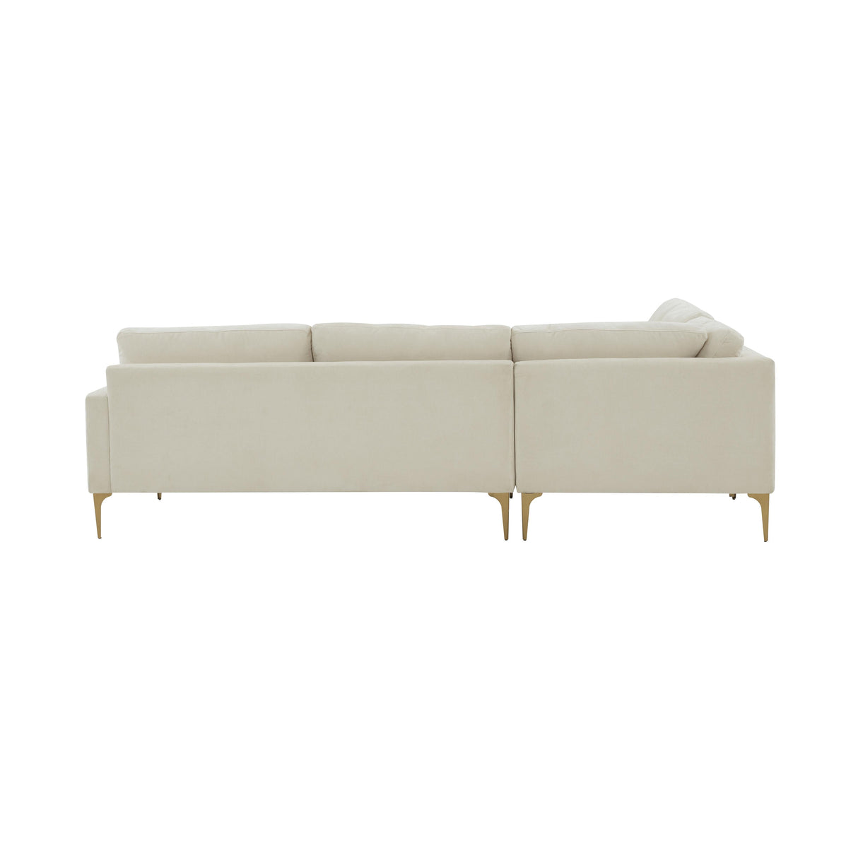 Serena Velvet L-Sectional by TOV Furniture at Eve Furniture