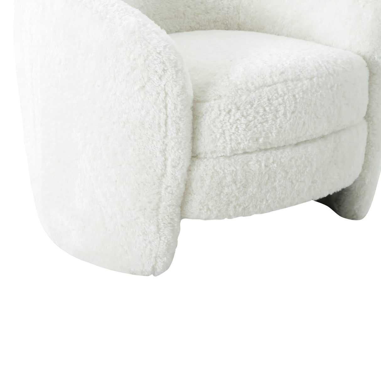 Dakota Faux Shearling Armchair by TOV Furniture at Eve Furniture