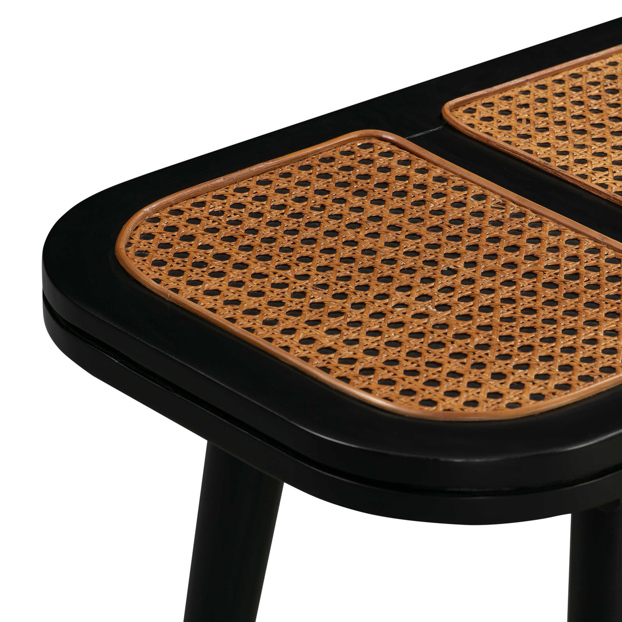 Emilia Cane Bench by TOV Furniture at Eve Furniture