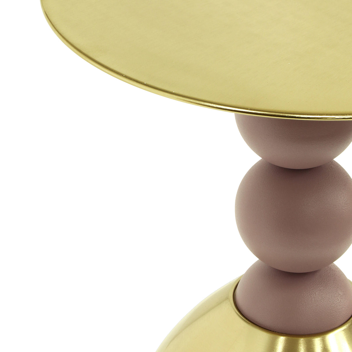 Daleyza Gold Side Table by TOV Furniture at Eve Furniture