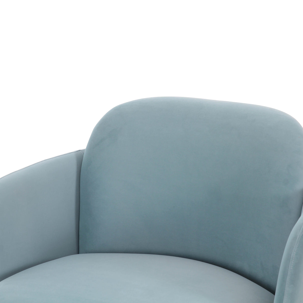 Solange Velvet Swivel Chair by TOV Furniture at Eve Furniture