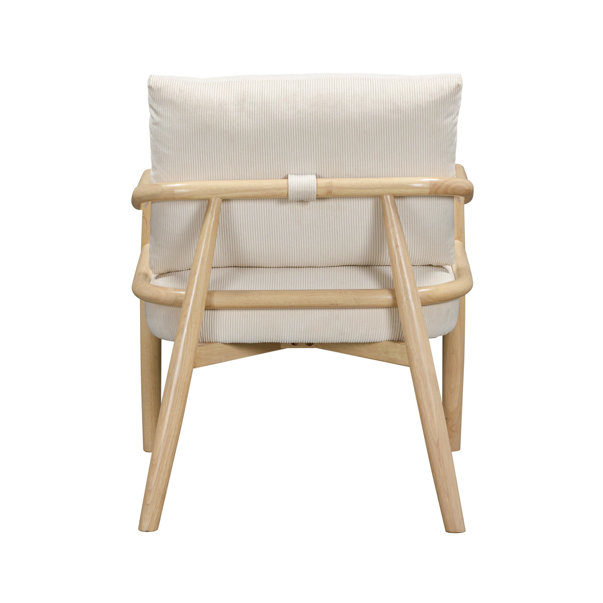 Dixie Cream Performance Corduroy Accent Chair by TOV Furniture at Eve Furniture