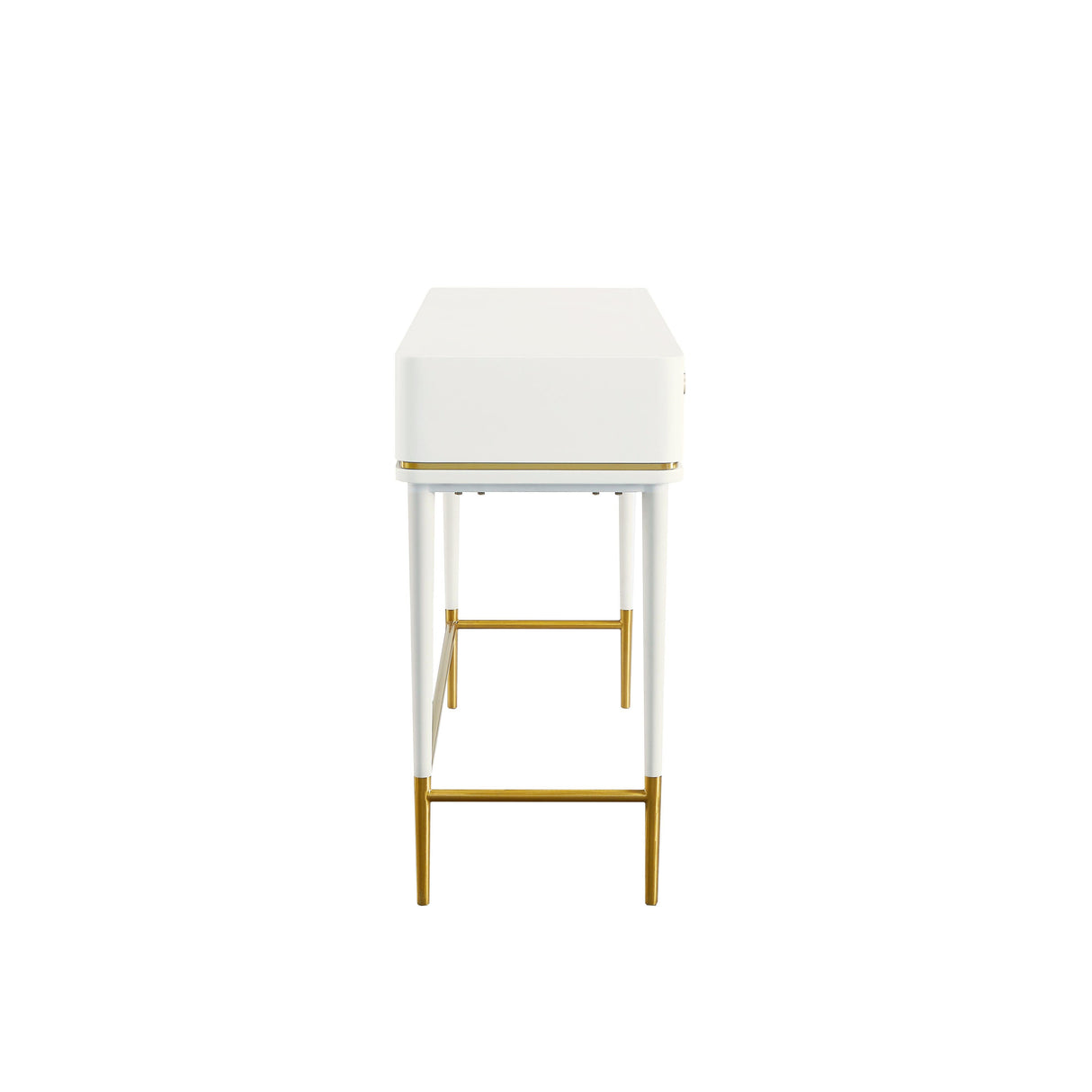 Mariah Two Drawer Desk by TOV Furniture at Eve Furniture