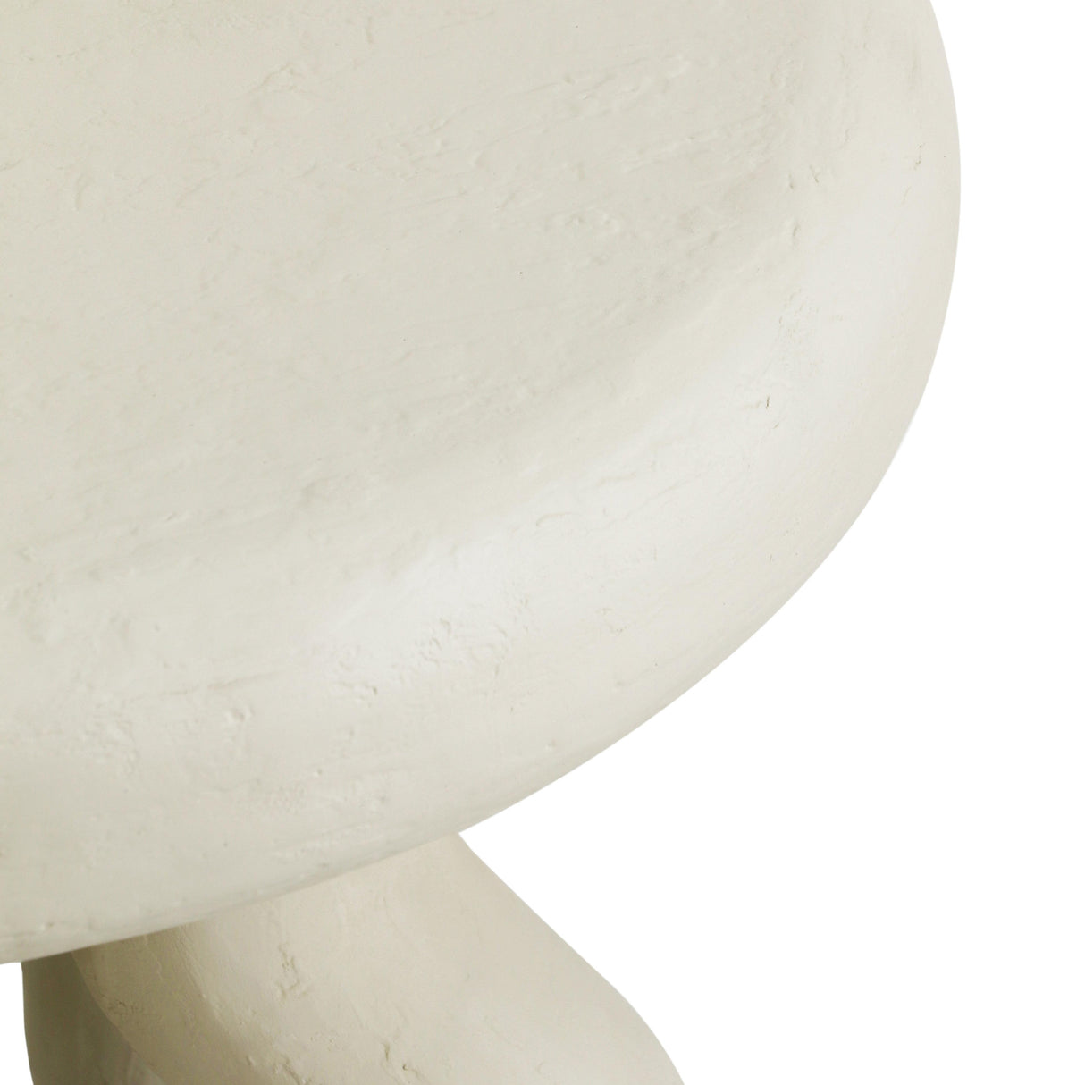 Maddie Cream Textured Side Table by TOV Furniture at Eve Furniture