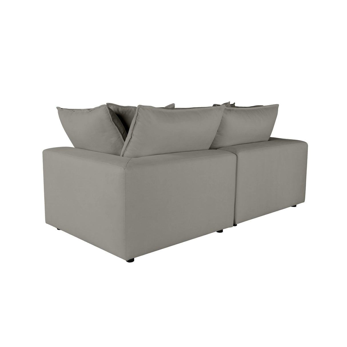 Cali Performance Fabric Modular Loveseat by TOV Furniture at Eve Furniture
