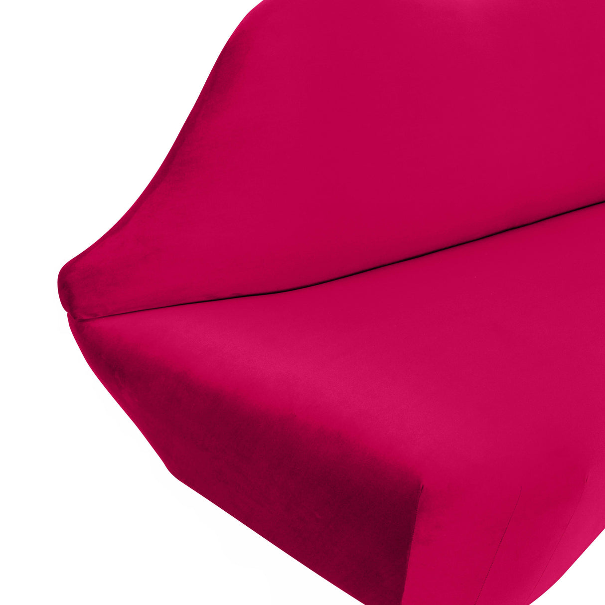 Lips Velvet Settee by TOV Furniture at Eve Furniture