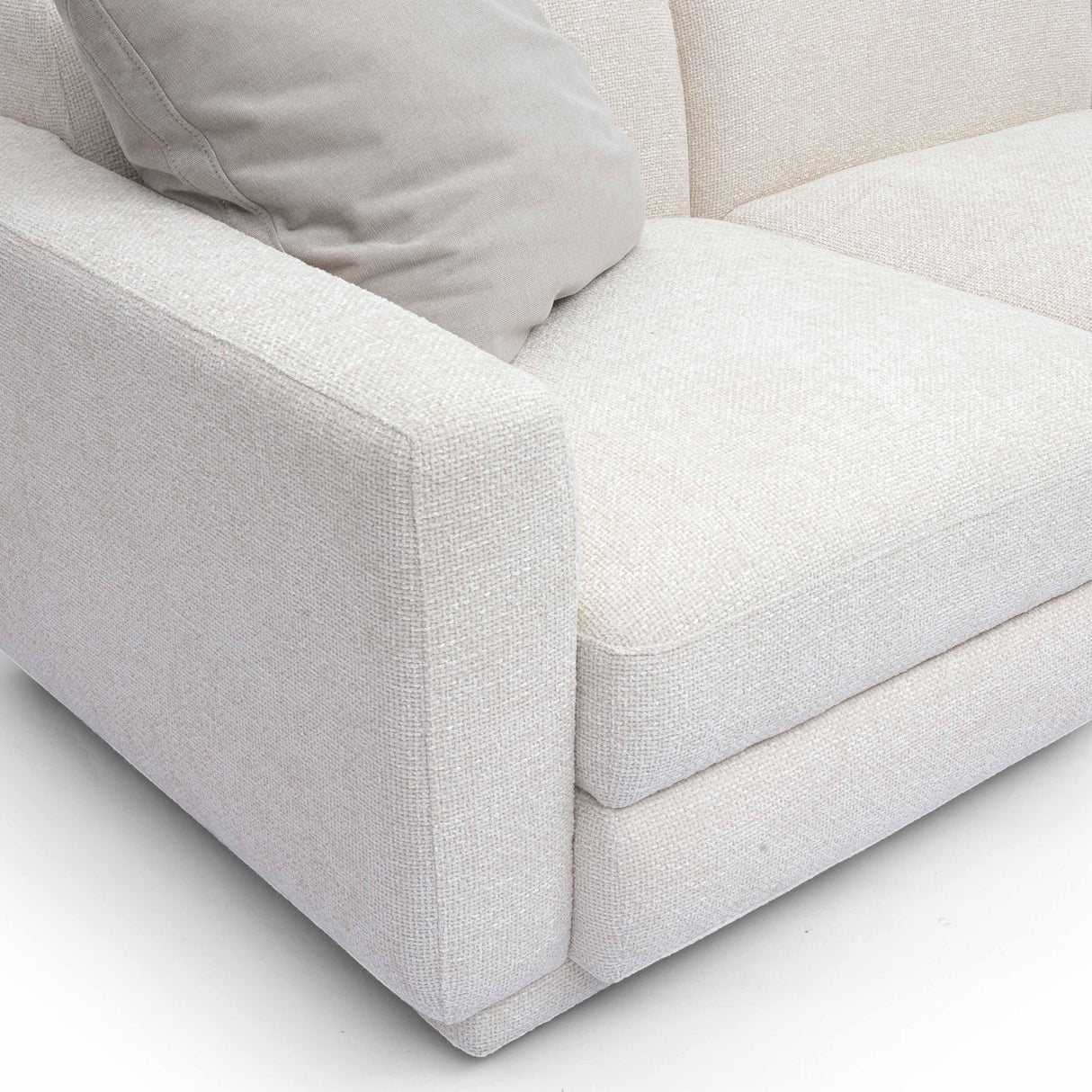 Perry Cream Chenille Modular Sofa by TOV Furniture at Eve Furniture
