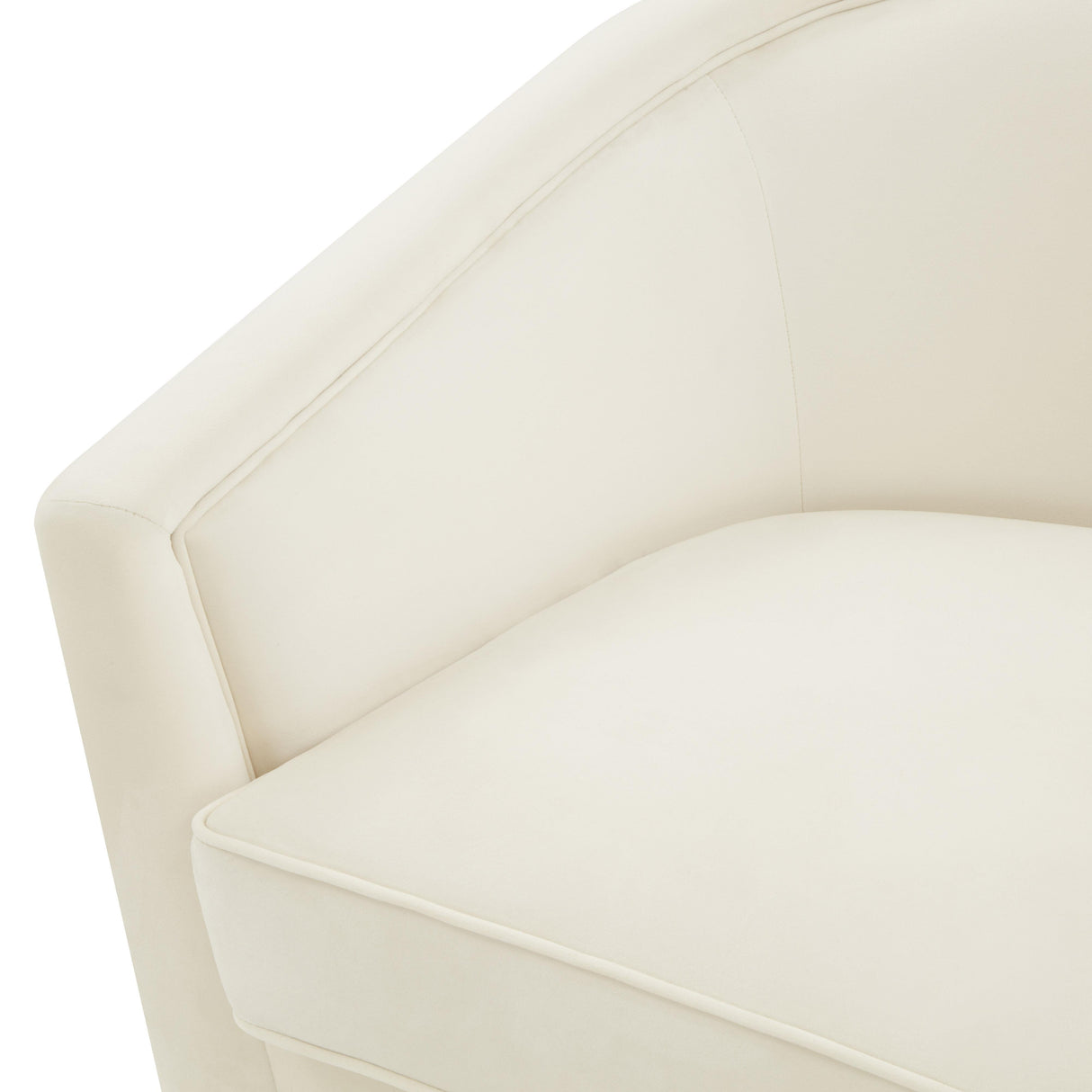 Flapper Velvet Swivel Chair by TOV Furniture at Eve Furniture