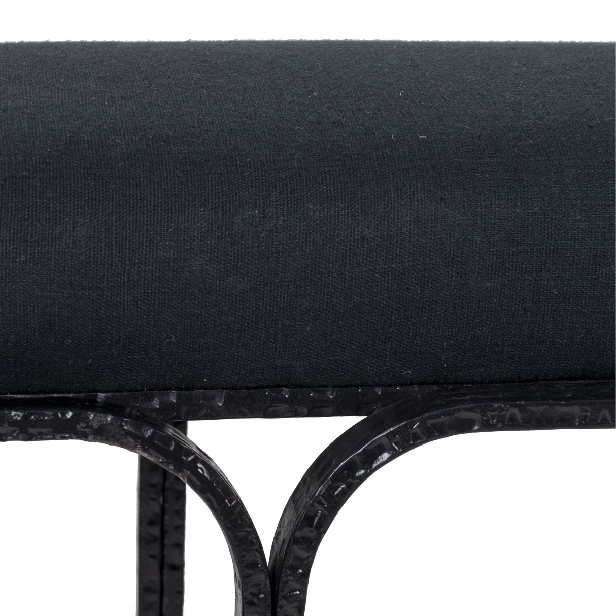Bryn Black Bench by TOV Furniture at Eve Furniture