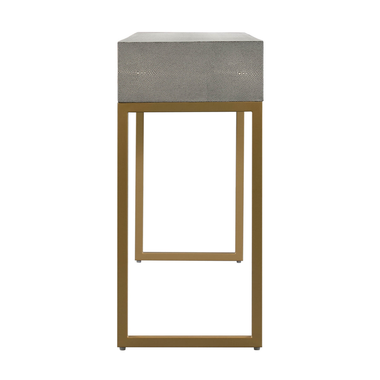 Pesce Shagreen Console Table by TOV Furniture at Eve Furniture