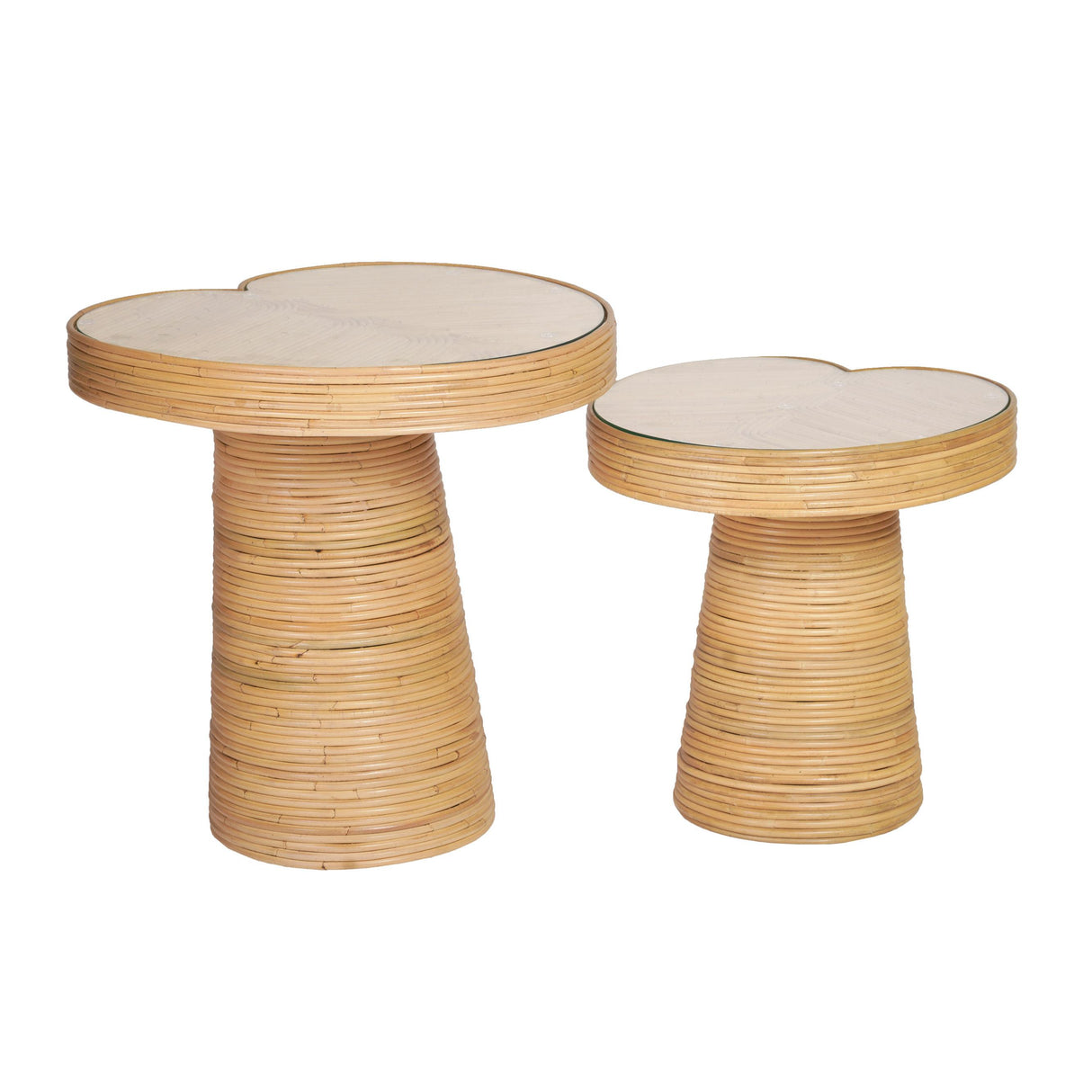 Felicia Lilypad Side Table by TOV Furniture at Eve Furniture