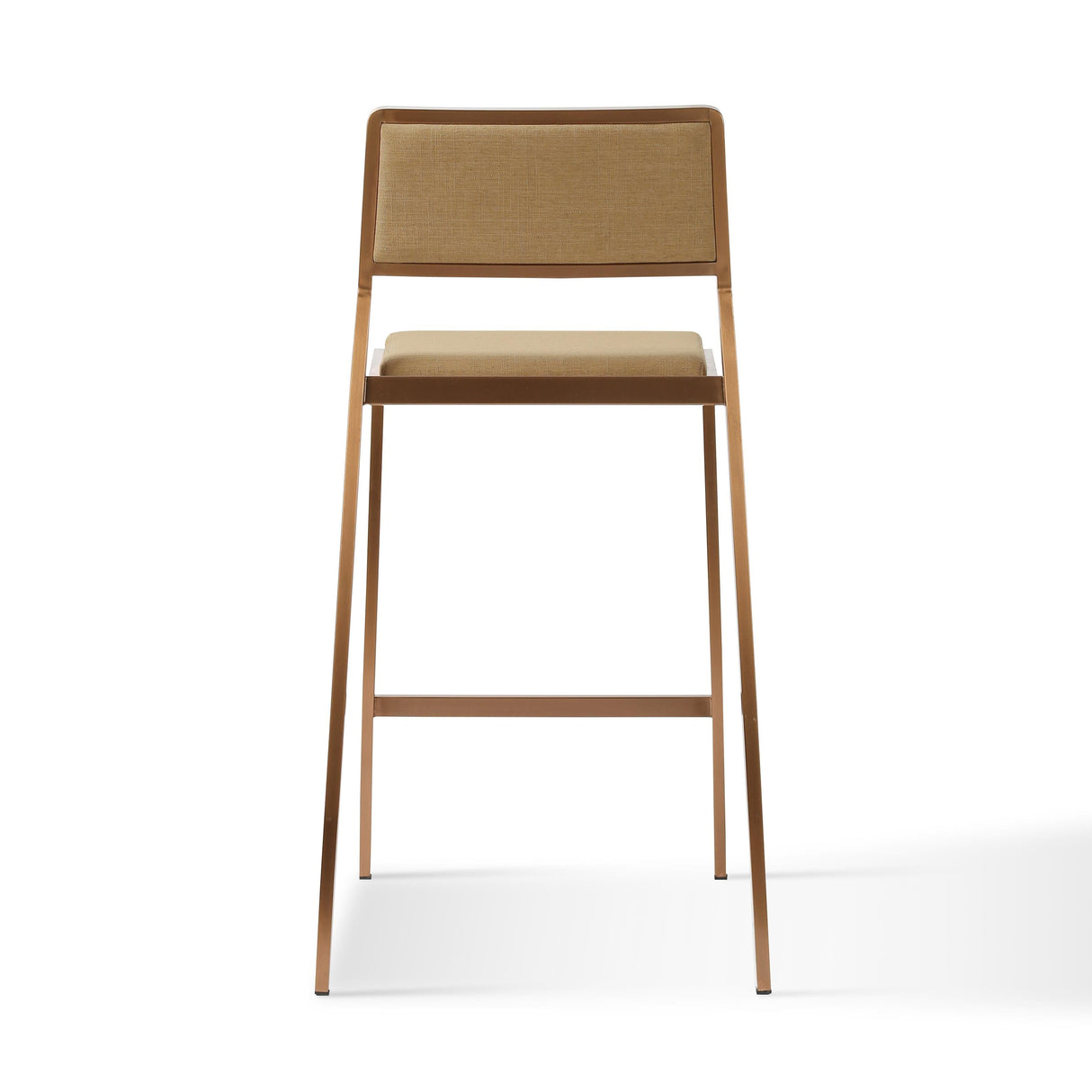 Gale Tan Basketweave Stackable Stool - Set of 2 by TOV Furniture at Eve Furniture