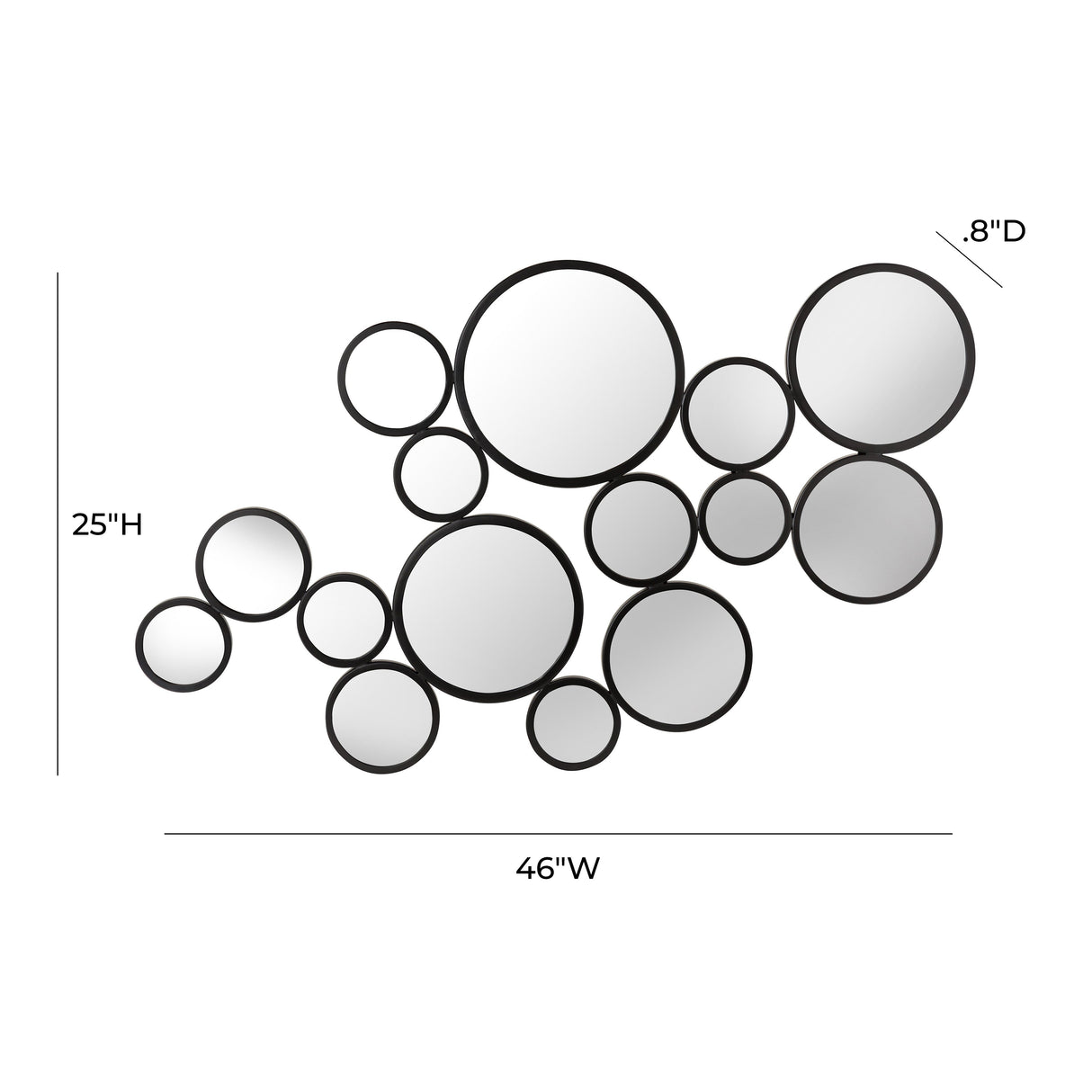 Zoha Mirror by TOV Furniture at Eve Furniture