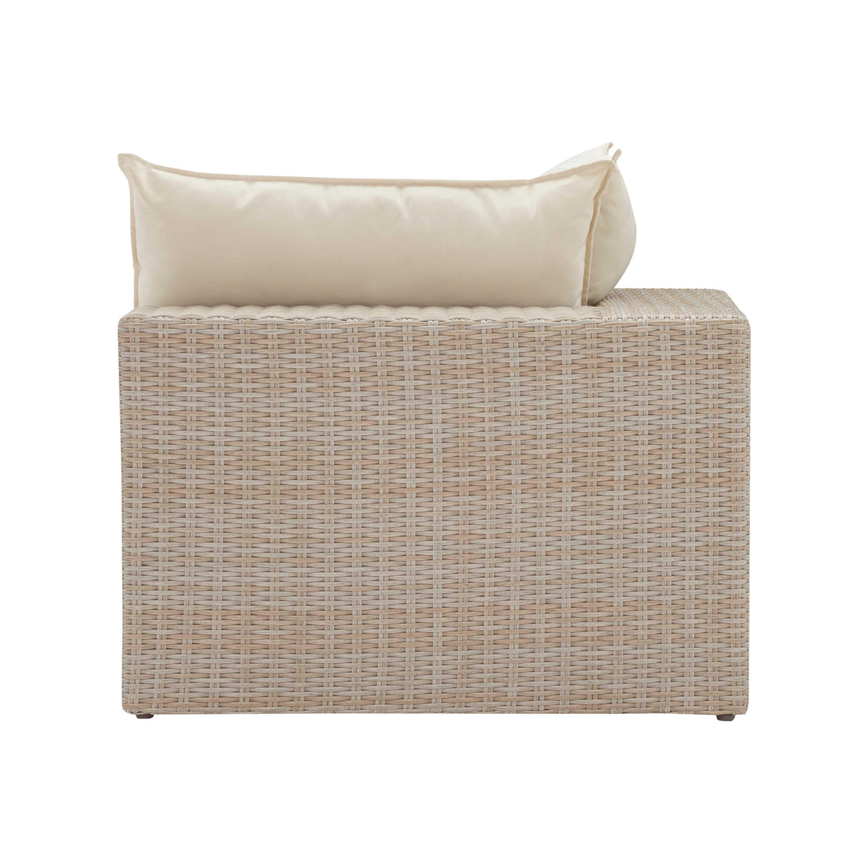 Cali Natural Wicker Outdoor Corner Chair by TOV Furniture at Eve Furniture