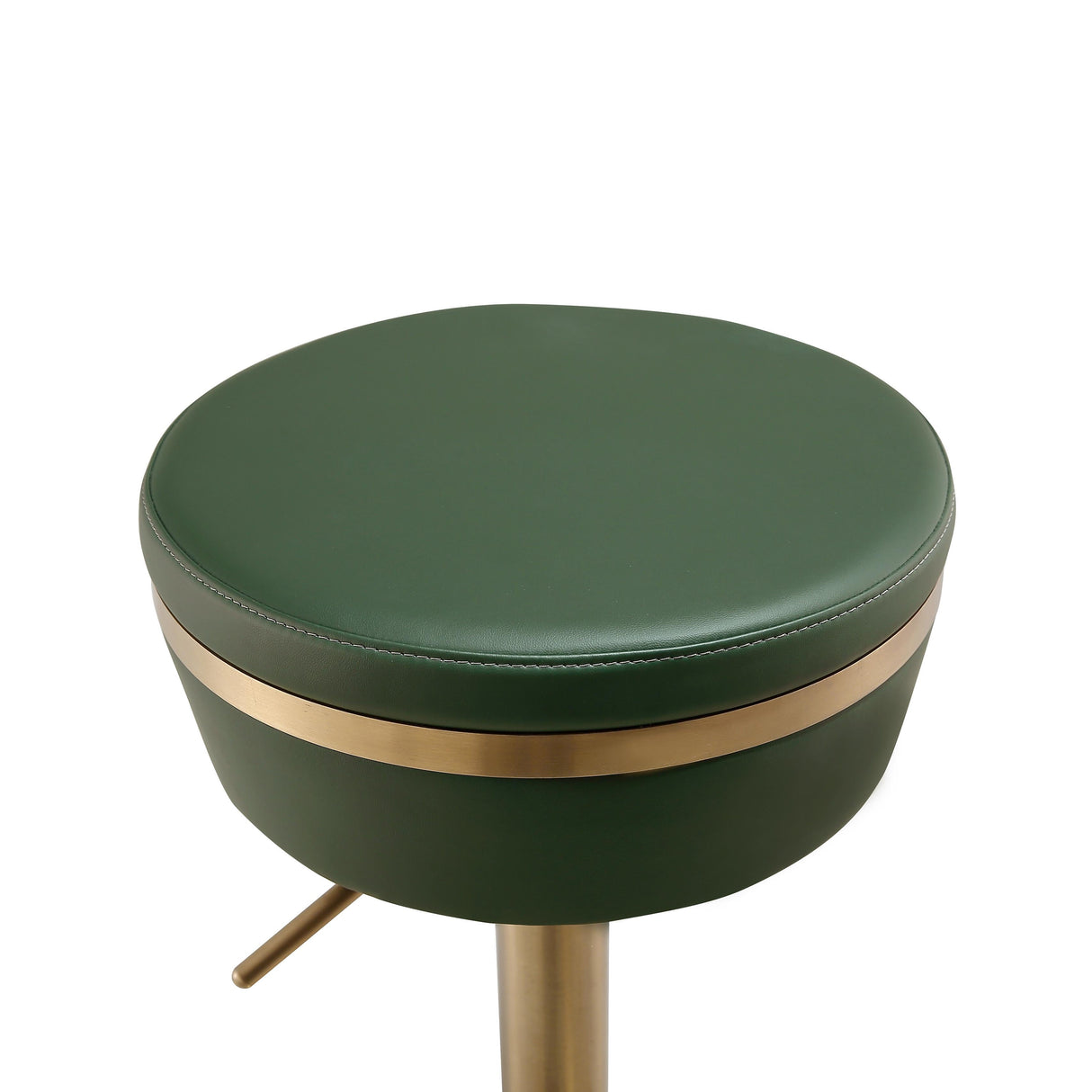 Astro Performance Vegan Leather Adjustable Stool by TOV Furniture at Eve Furniture