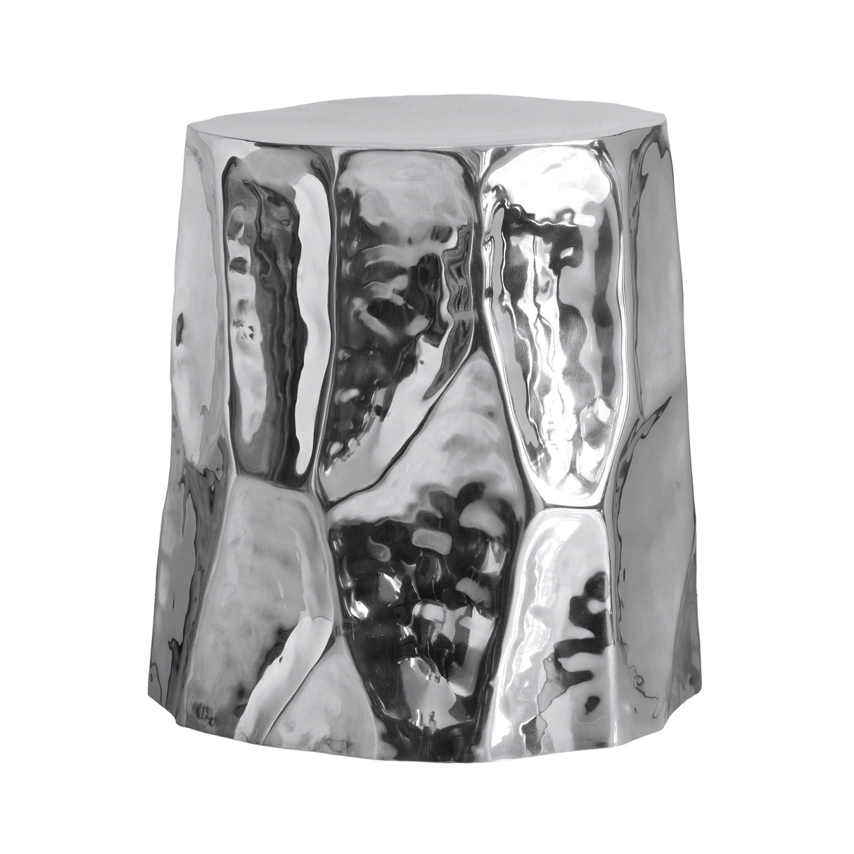 Forma Chrome Side Table by TOV Furniture at Eve Furniture