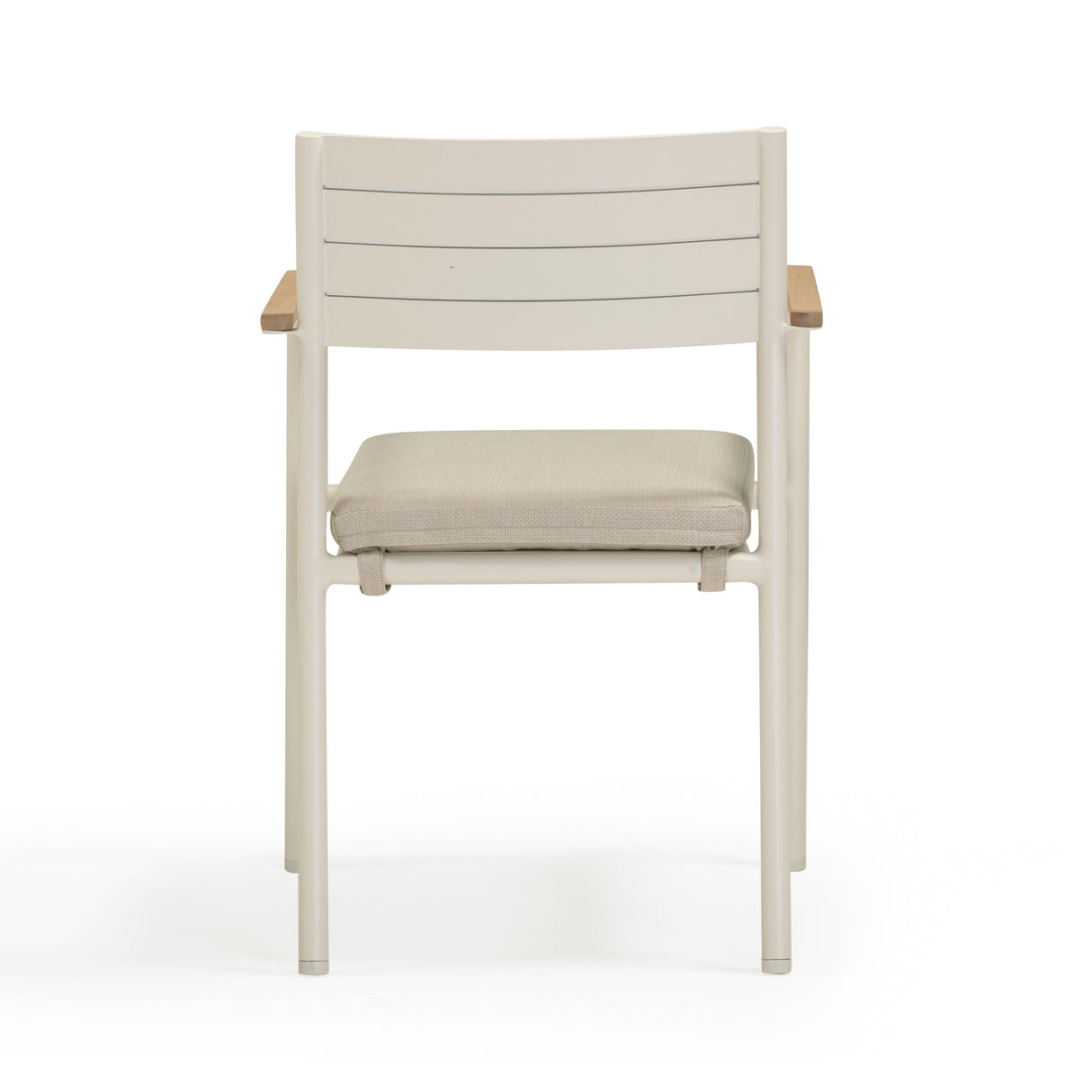 Sardinia Cream Outdoor Dining Chair - Set of 2 by TOV Furniture at Eve Furniture