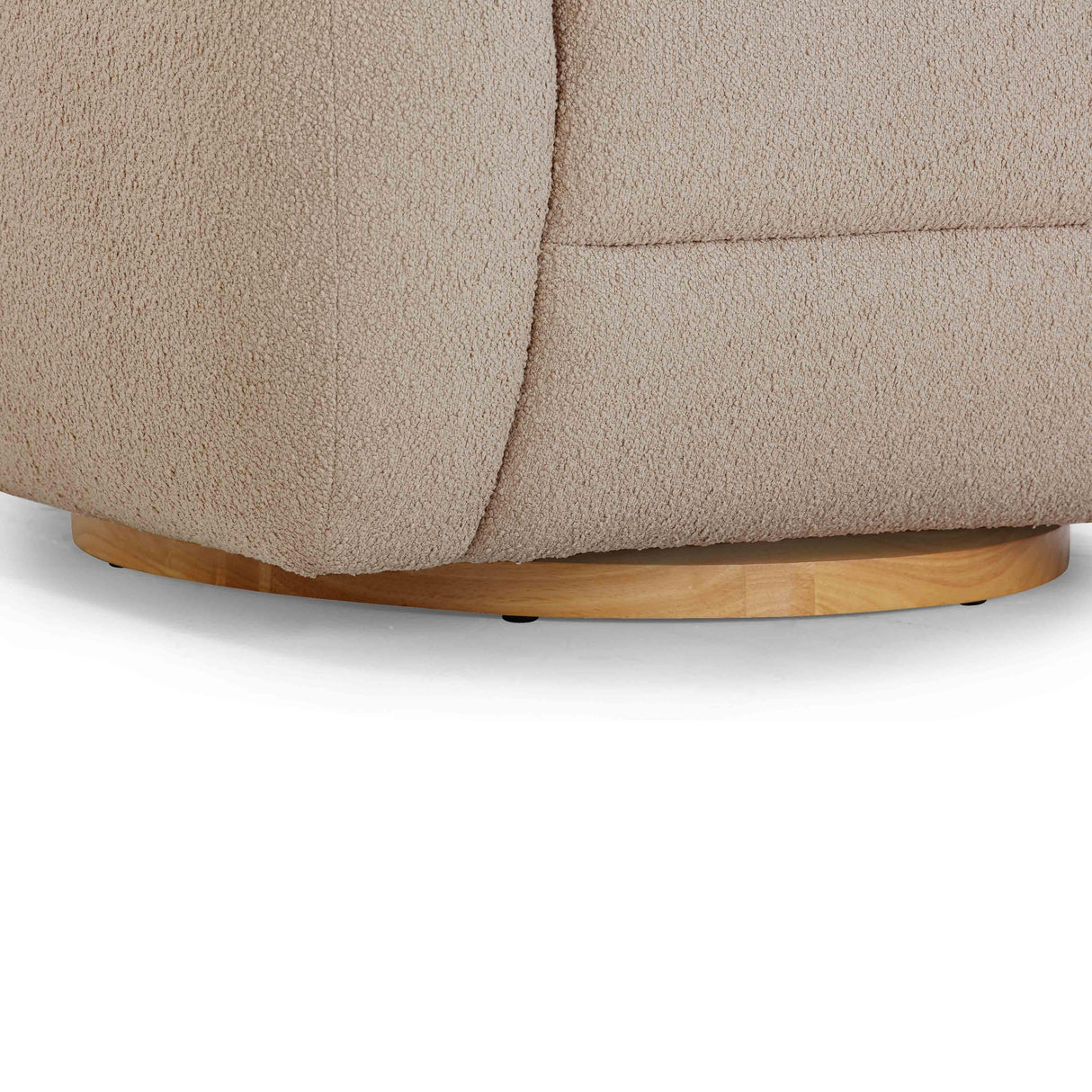 Judy Boucle Swivel Chair by TOV Furniture at Eve Furniture