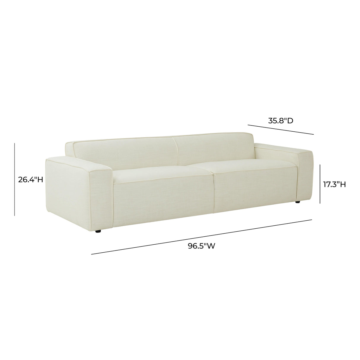 Olafur Upholstered Sofa by TOV Furniture at Eve Furniture