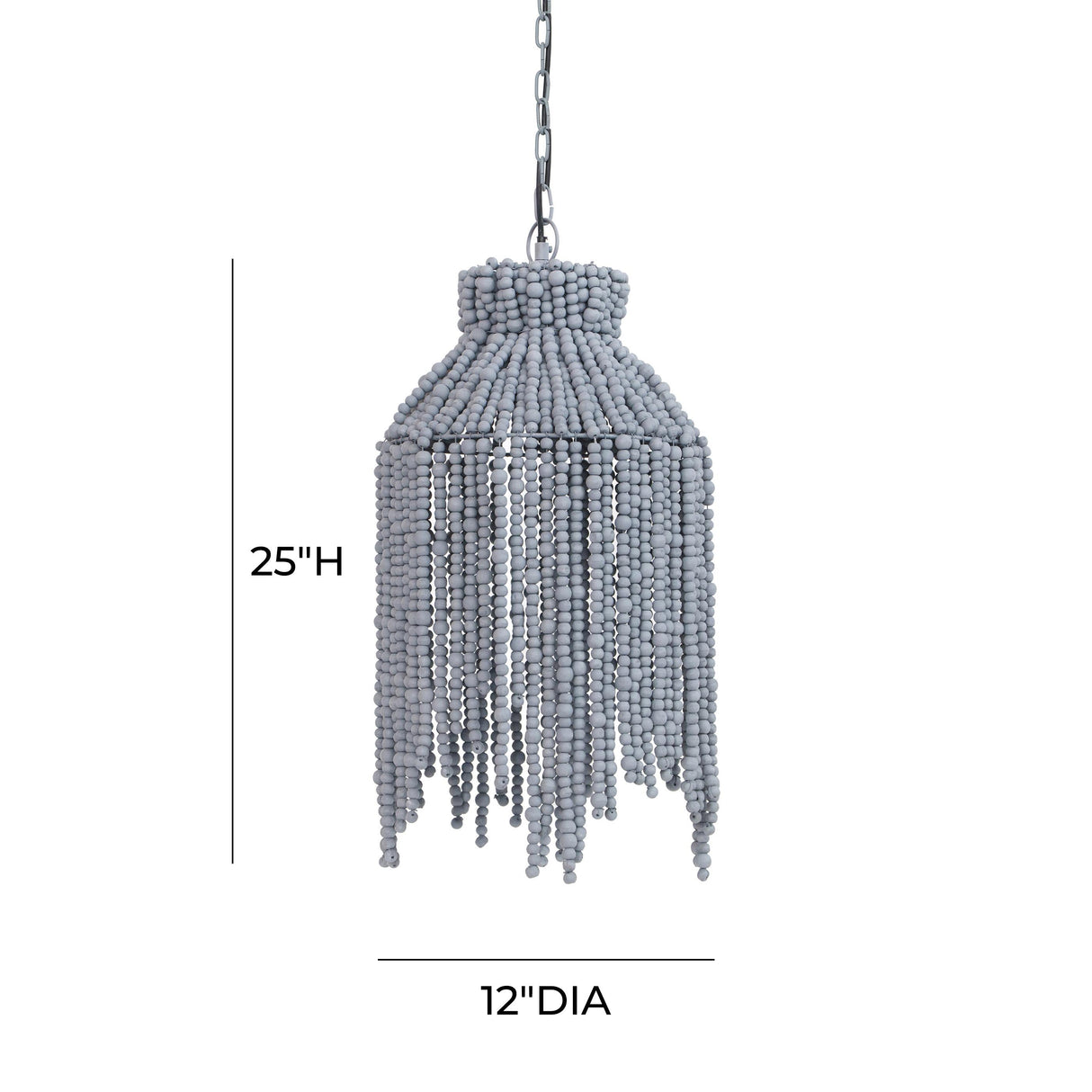 Esther Beaded Pendant Lamp by TOV Furniture at Eve Furniture