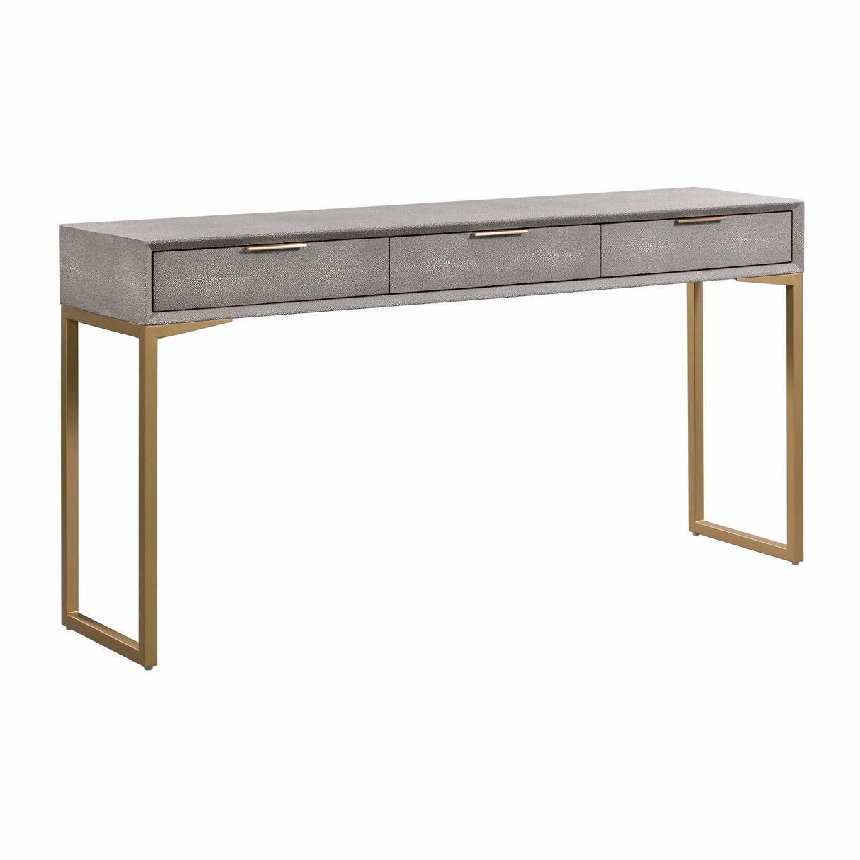 Pesce Shagreen Console Table by TOV Furniture at Eve Furniture