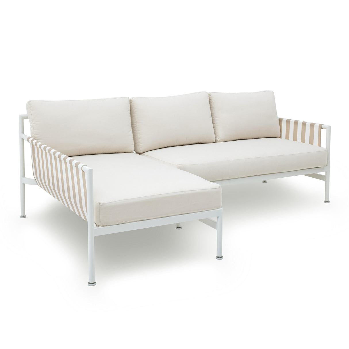 Dunes Cream Outdoor Sectional by TOV Furniture at Eve Furniture
