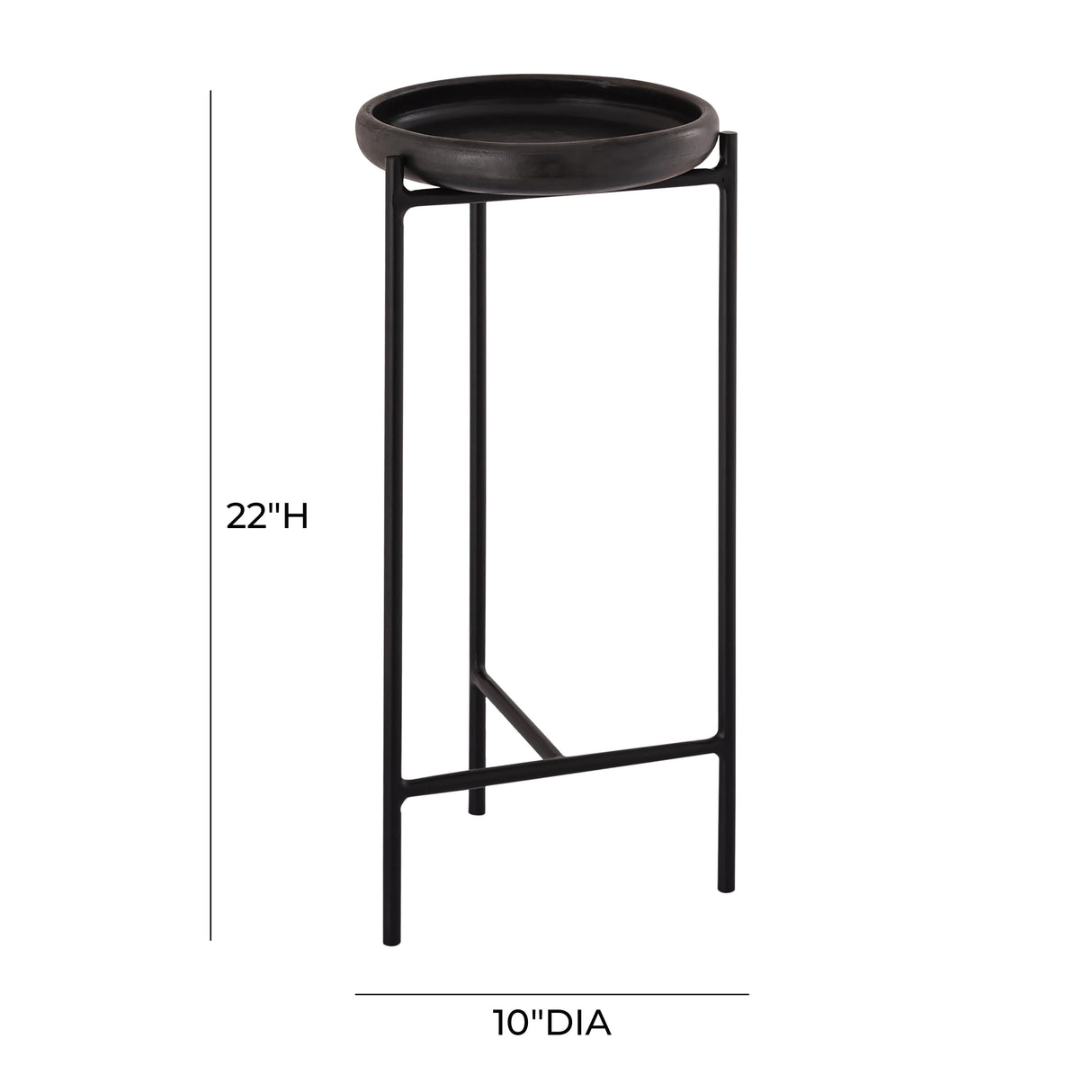 Samara Side Table by TOV Furniture at Eve Furniture