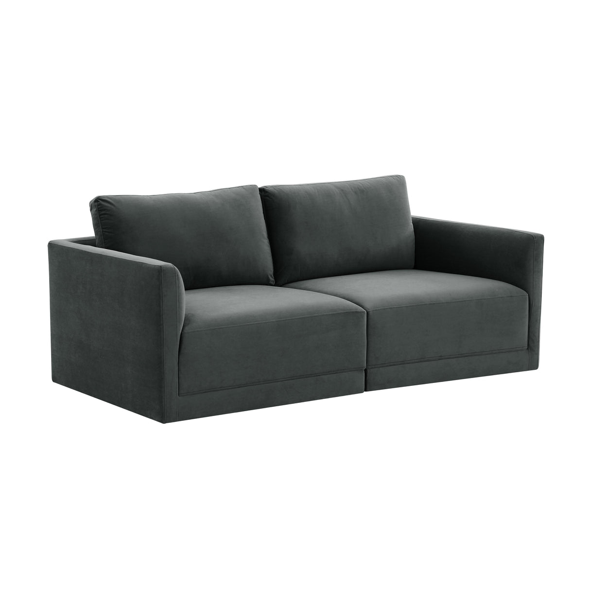Willow Velvet Modular Loveseat by TOV Furniture at Eve Furniture
