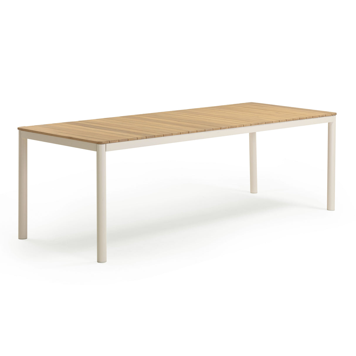 Sardinia Light Teak Outdoor Dining Table by TOV Furniture at Eve Furniture