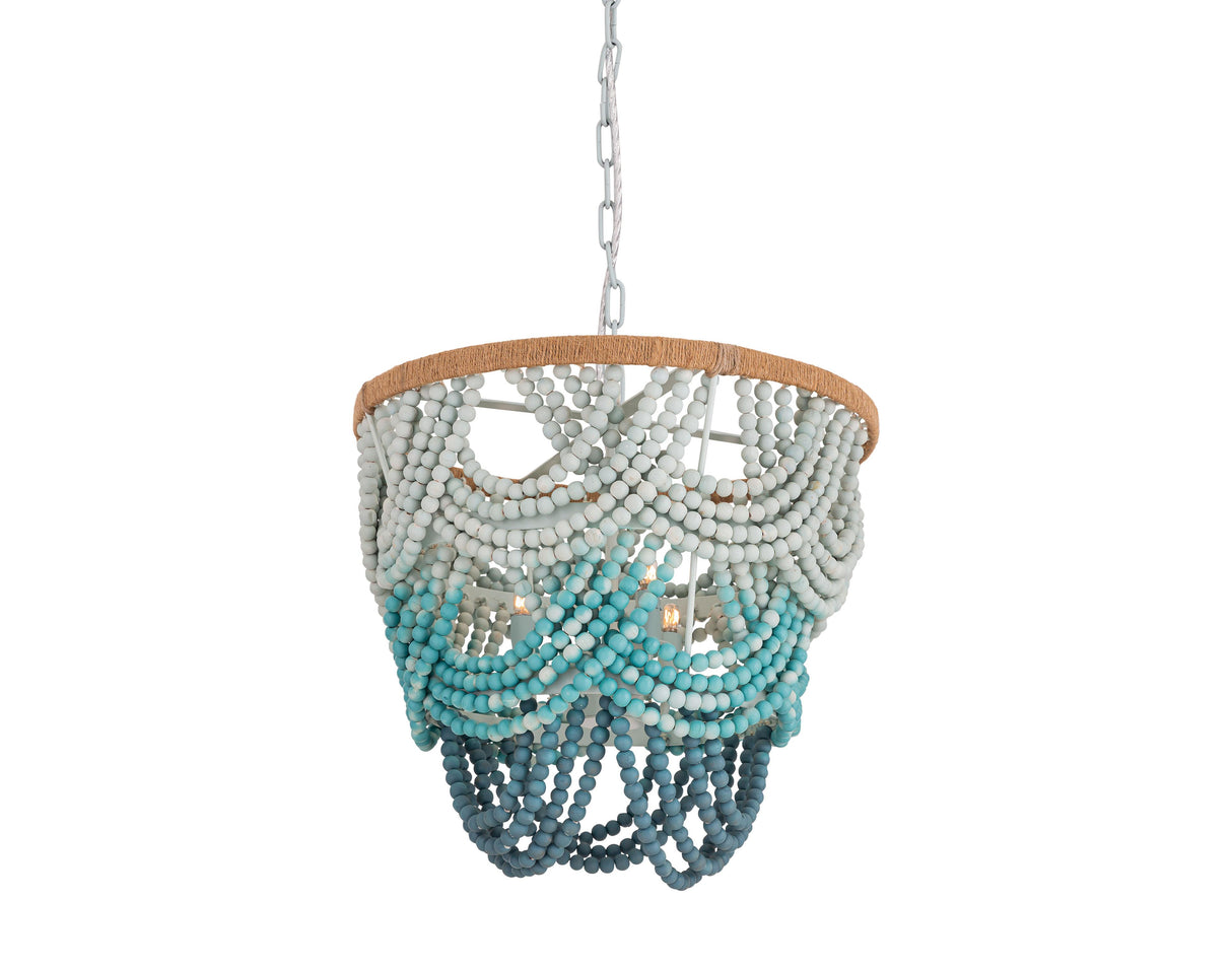 Jade Beaded Chandelier by TOV Furniture at Eve Furniture