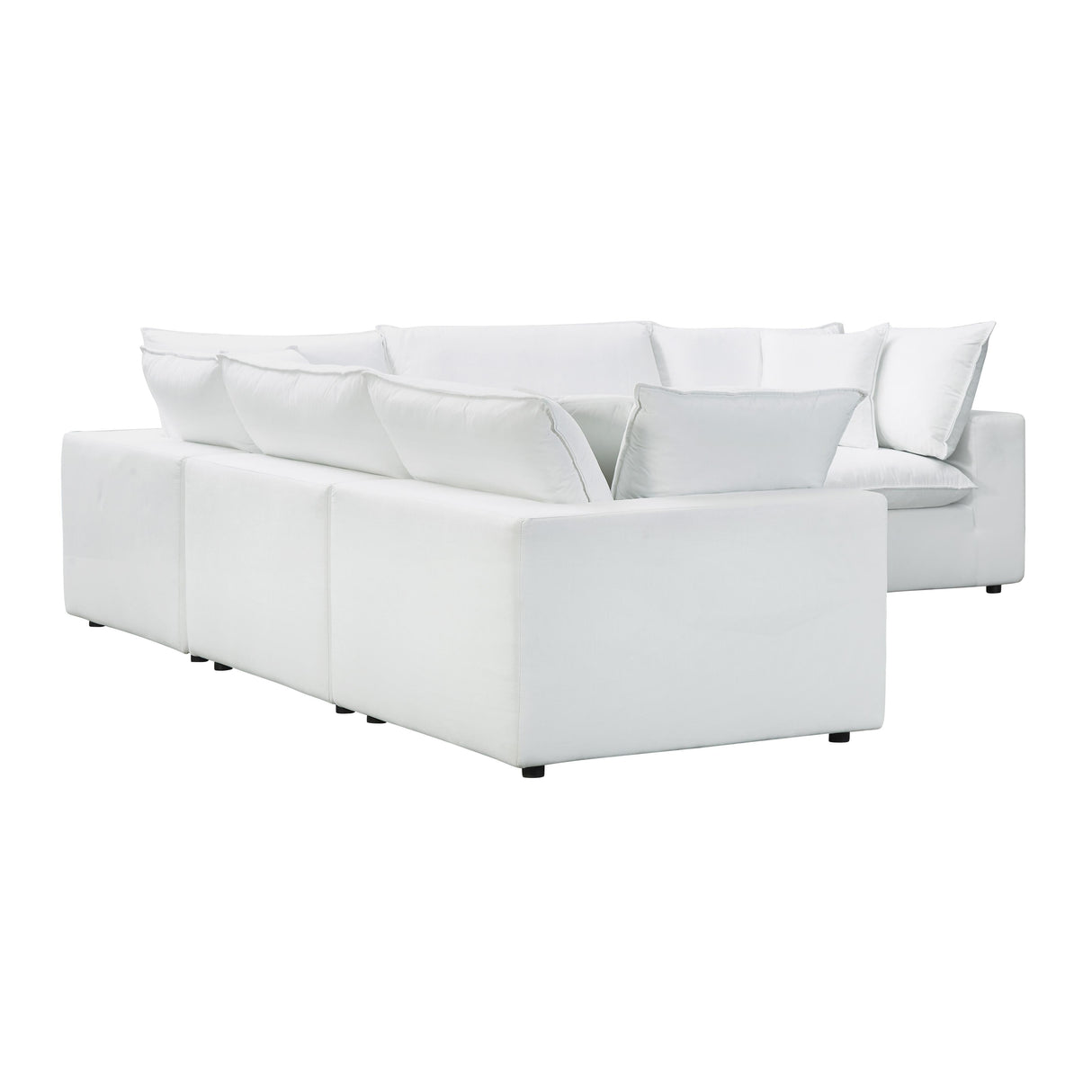 Cali Performance Fabric Modular 5-Piece L-Sectional by TOV Furniture at Eve Furniture
