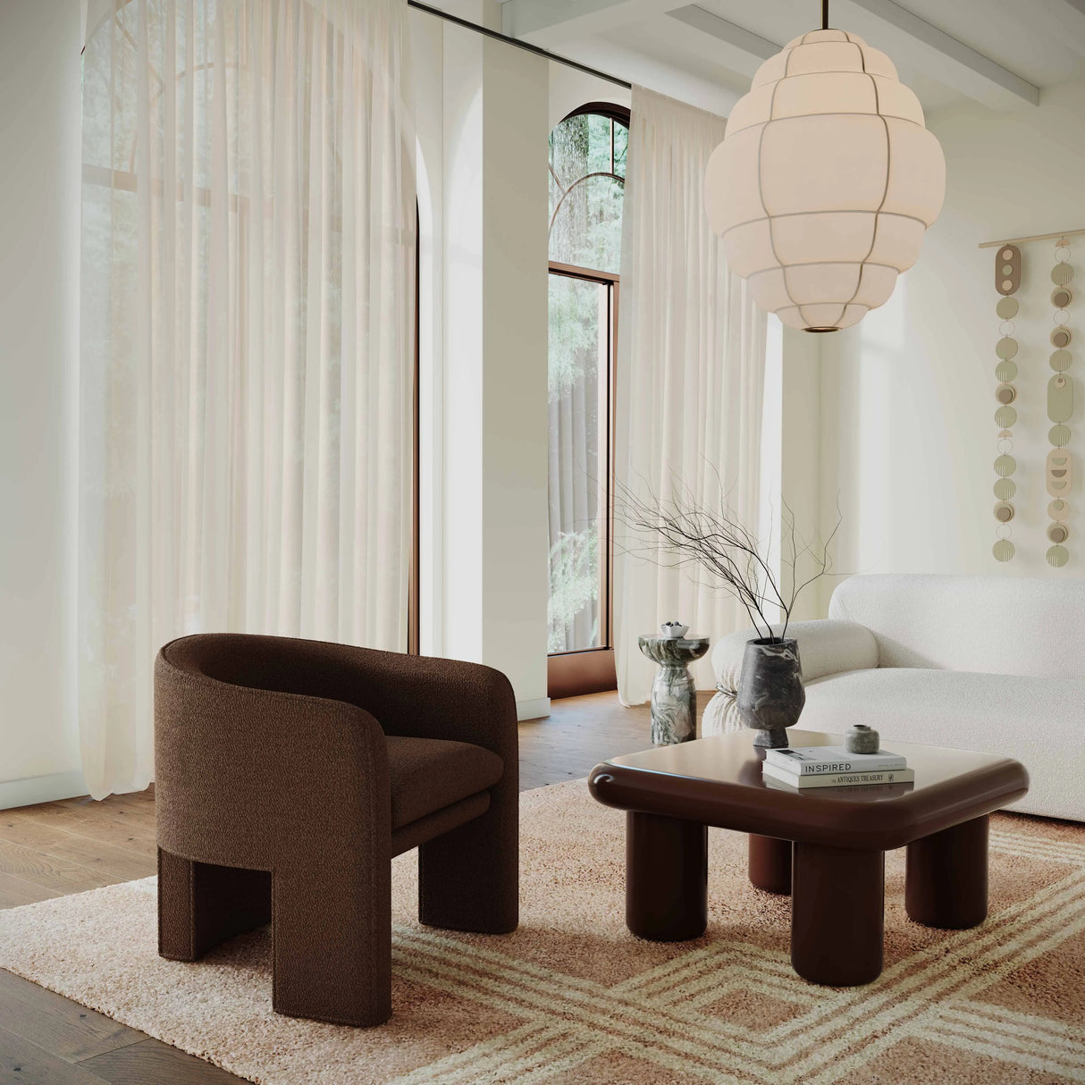 Memphis Coffee Table by TOV Furniture at Eve Furniture