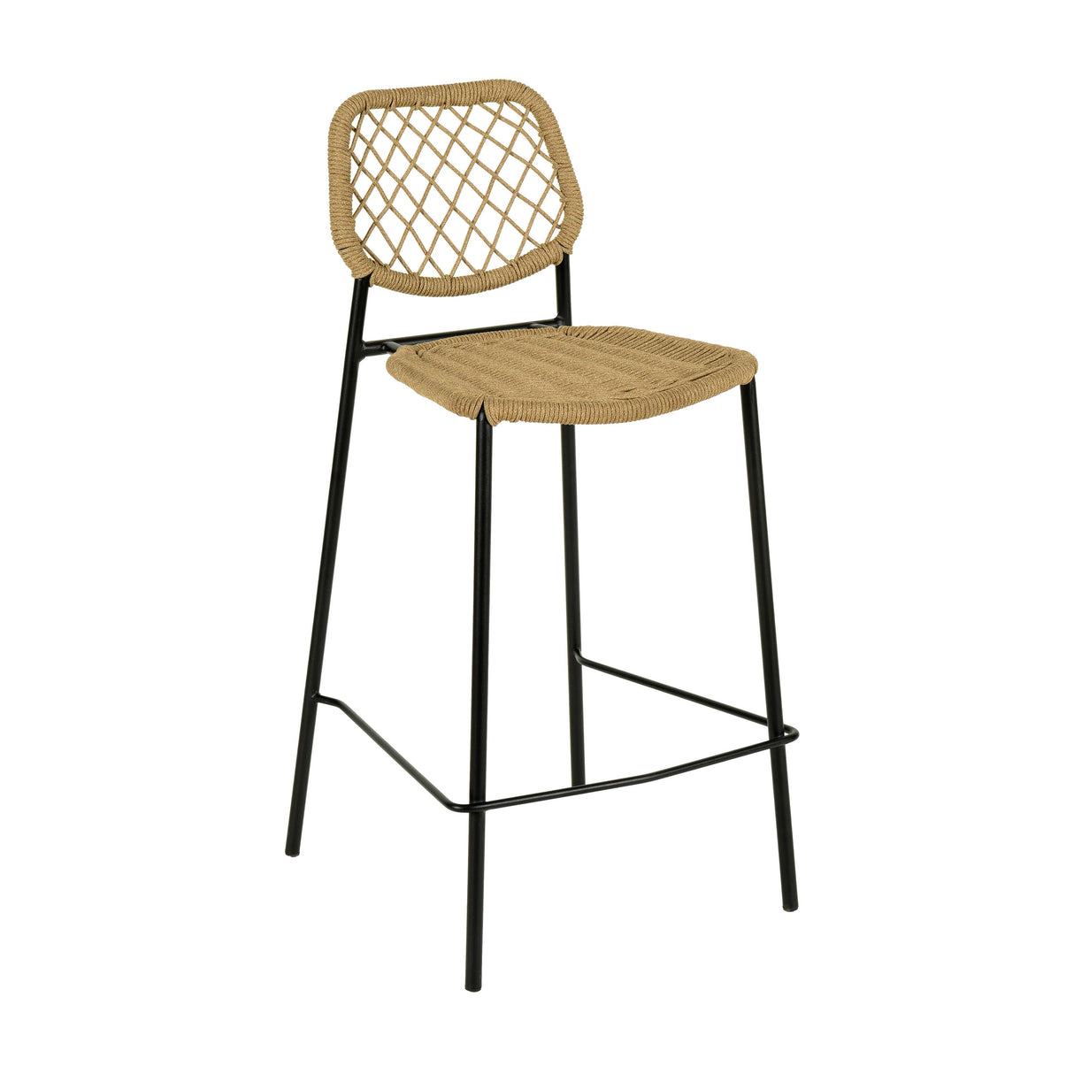 Lucy Dyed Cord Outdoor Counter Stool by TOV Furniture at Eve Furniture