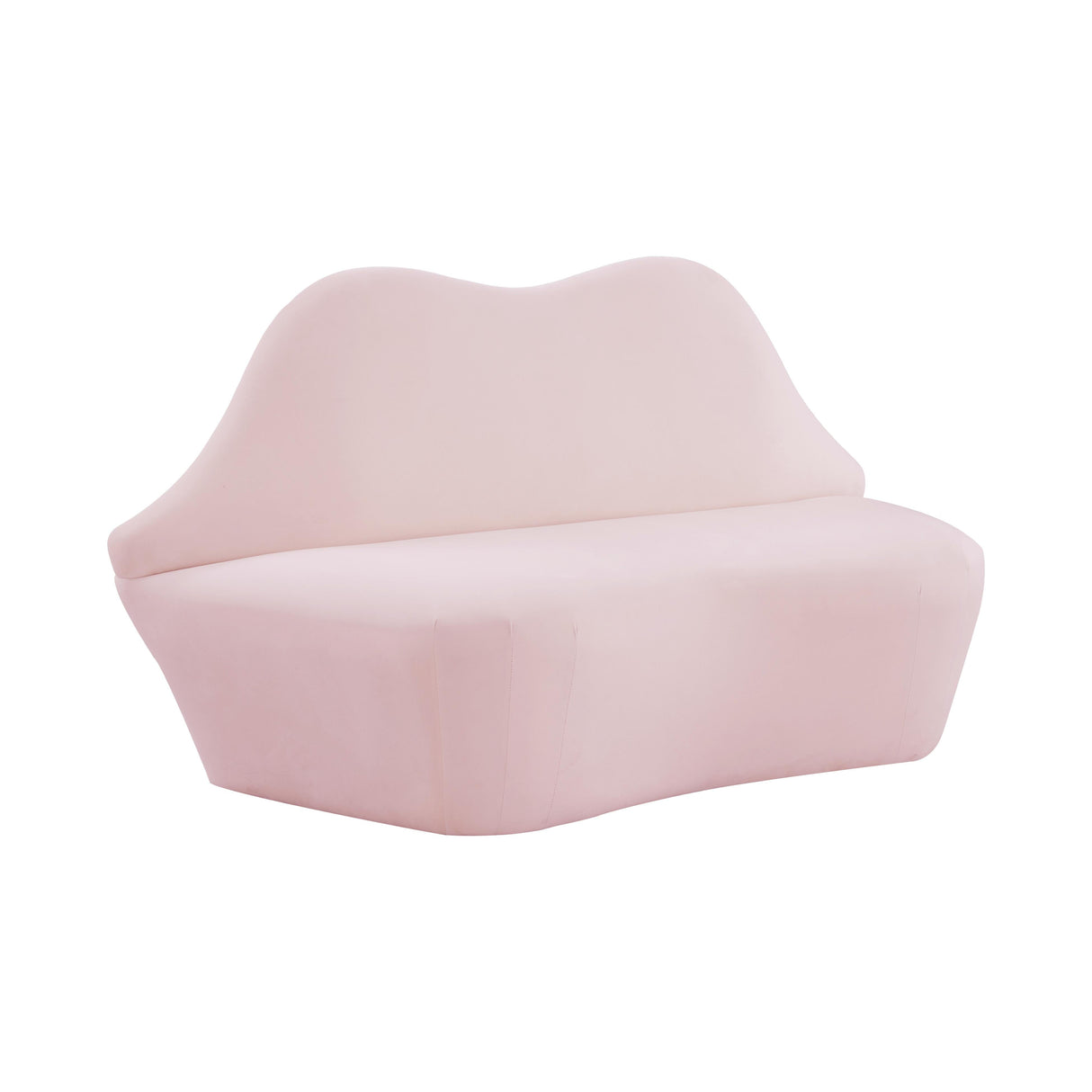 Lips Velvet Settee by TOV Furniture at Eve Furniture