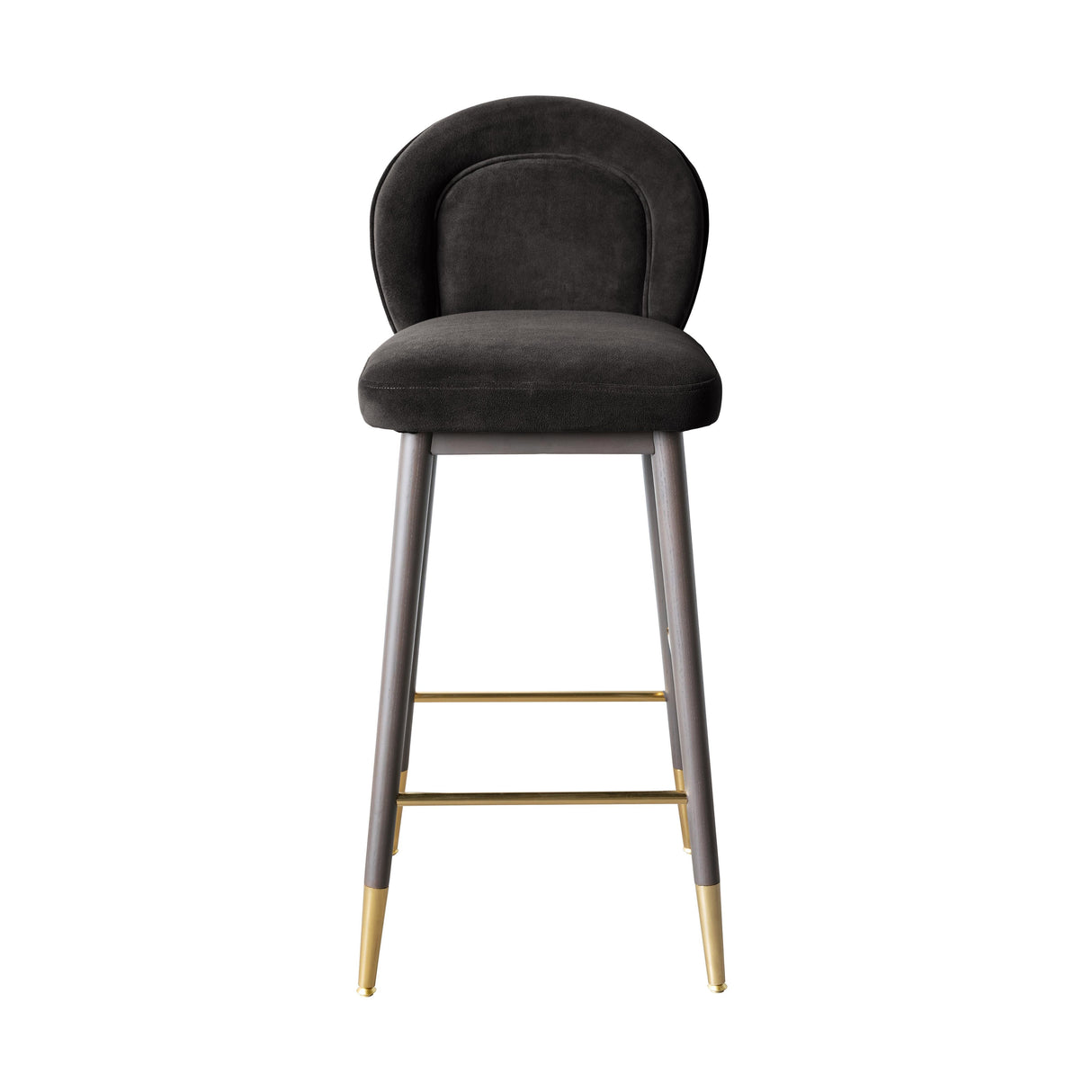 Hailey Velvet Stool by TOV Furniture at Eve Furniture