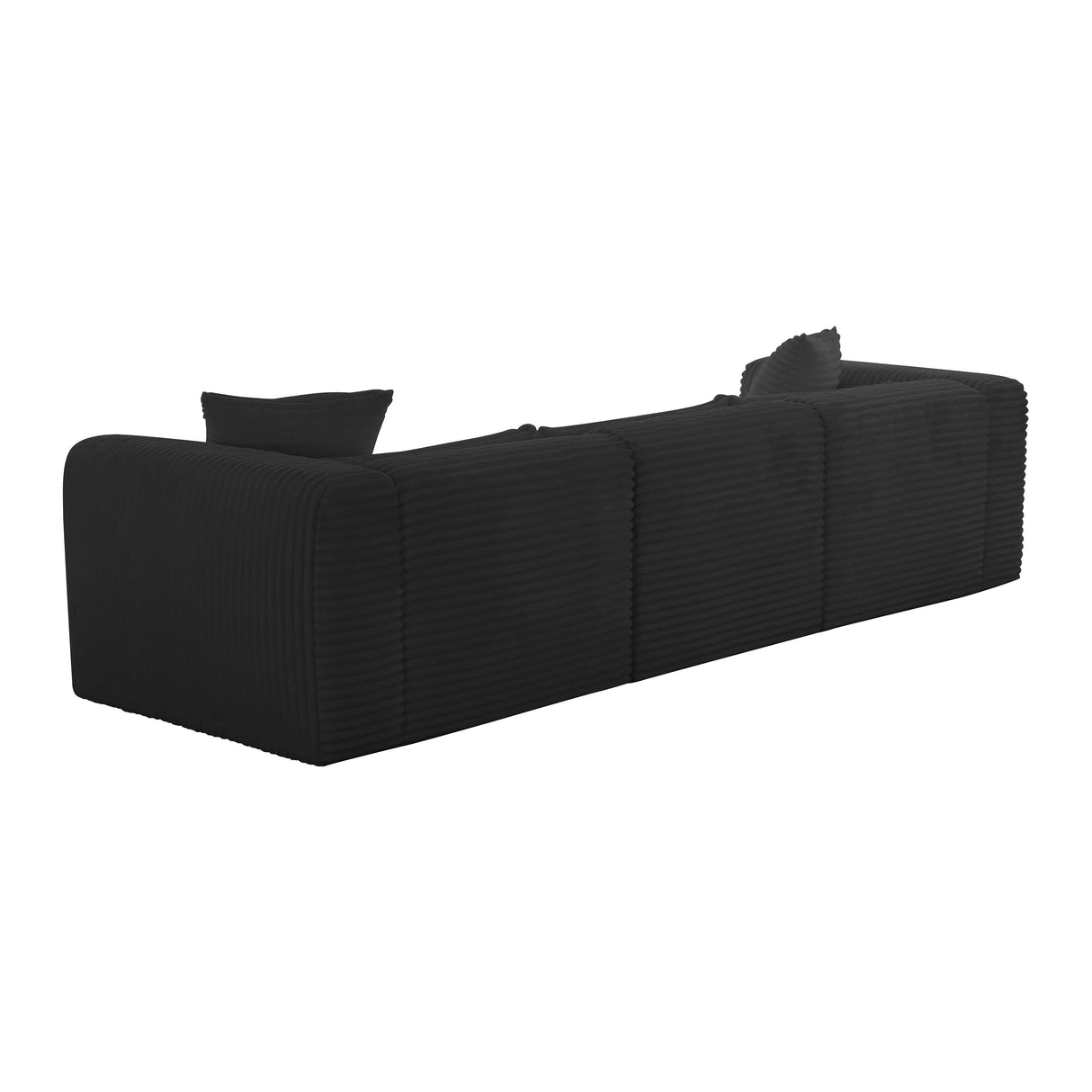 Tarra Fluffy Oversized Corduroy Modular Sofa by TOV Furniture at Eve Furniture