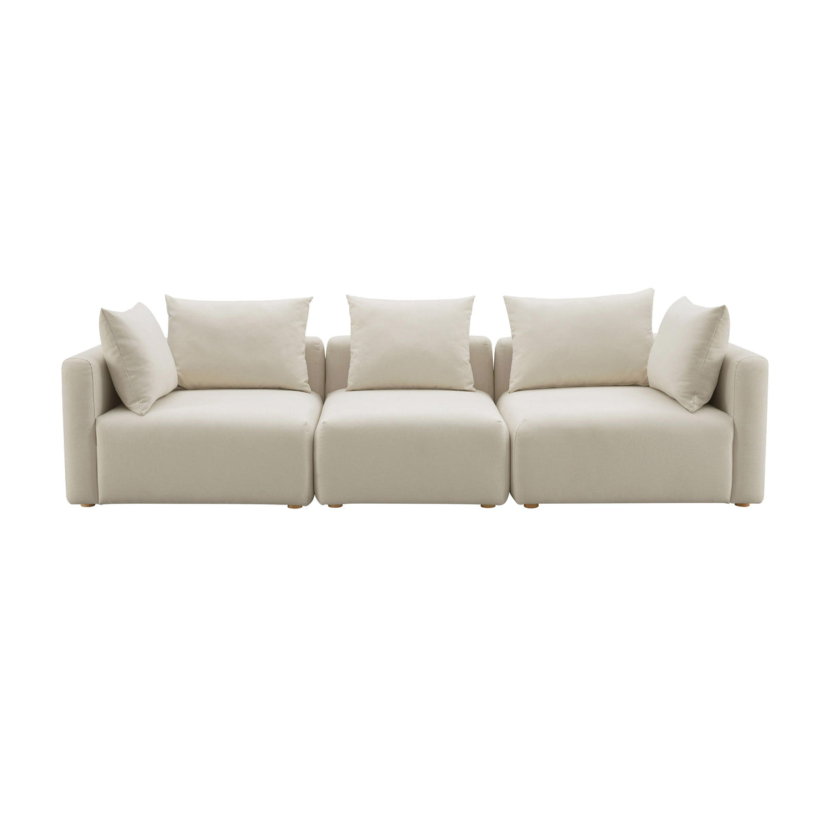 Hangover Cream Performance Linen Sofa by TOV Furniture at Eve Furniture