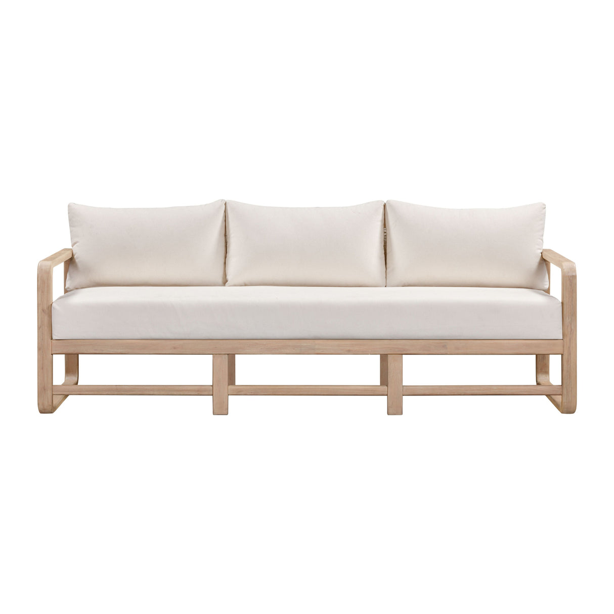 Palata Cream Outdoor Sofa by TOV Furniture at Eve Furniture