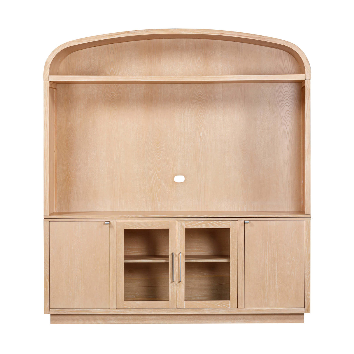 Marlow Wood Entertainment Center by TOV Furniture at Eve Furniture
