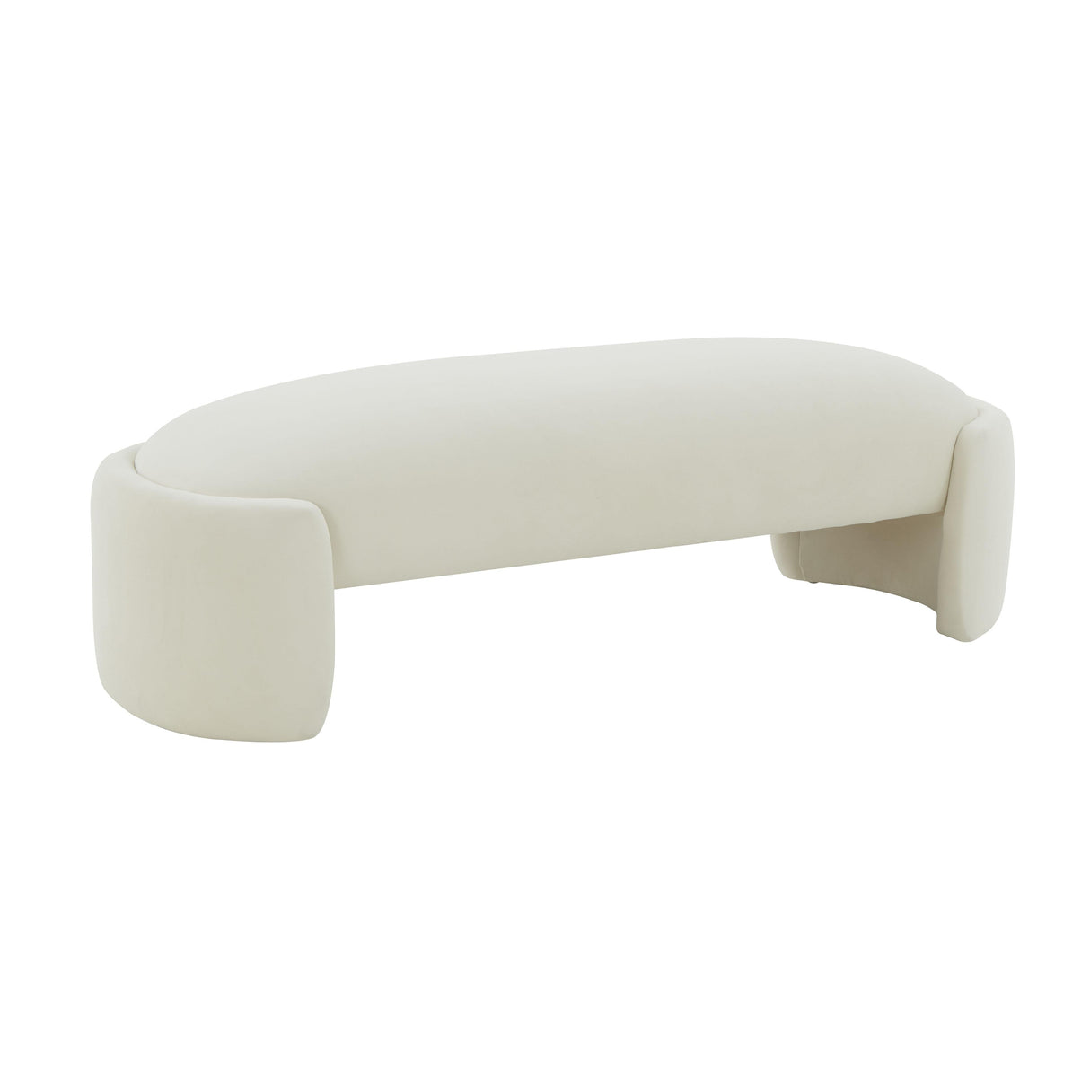 Toledo Velvet Bench by TOV Furniture at Eve Furniture