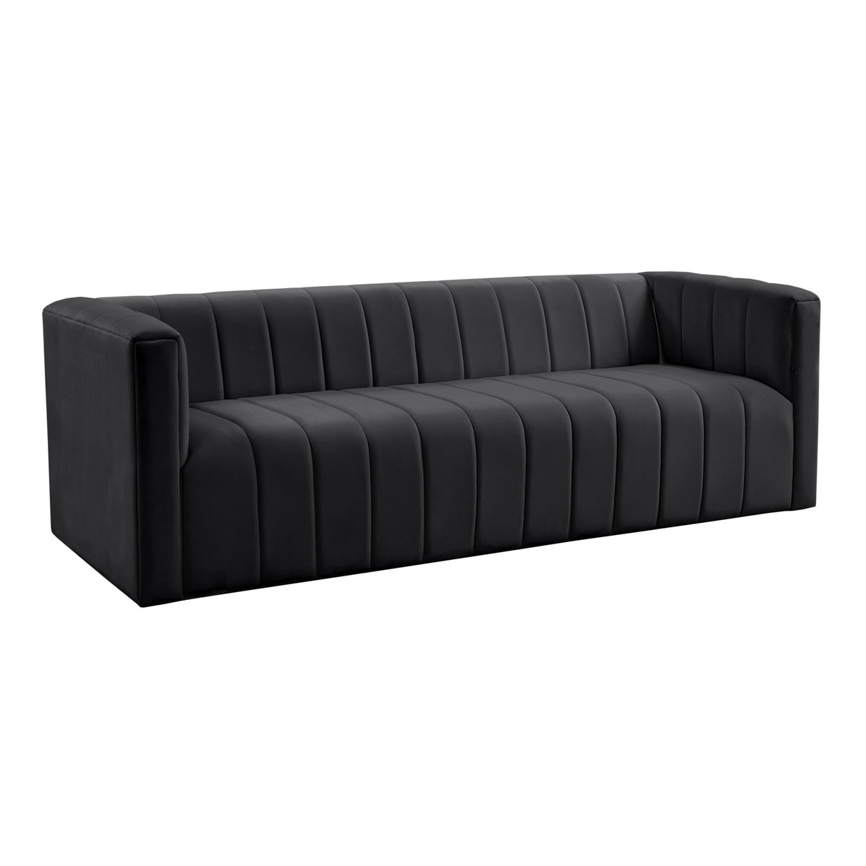 Norah Black Velvet Sofa by TOV Furniture at Eve Furniture